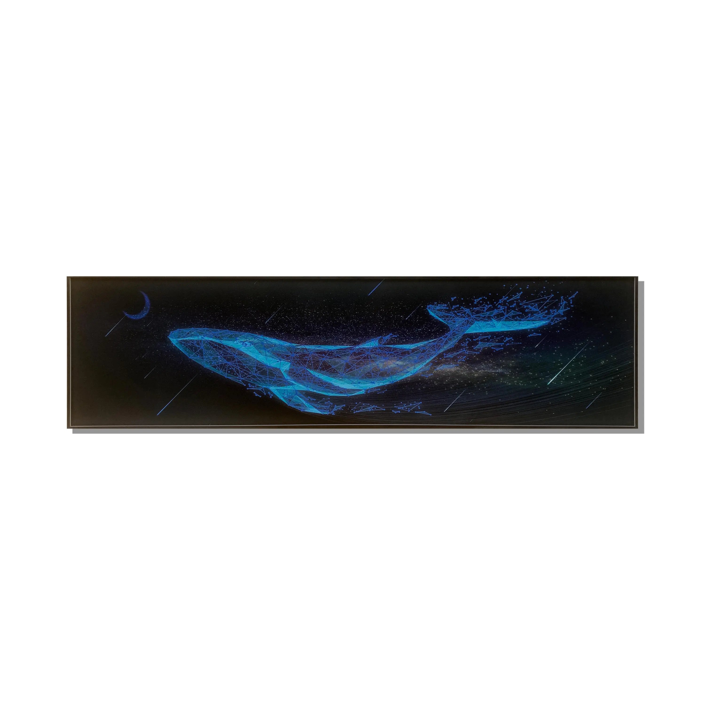 Deep Ocean Glow Wall Art Interior Moderna