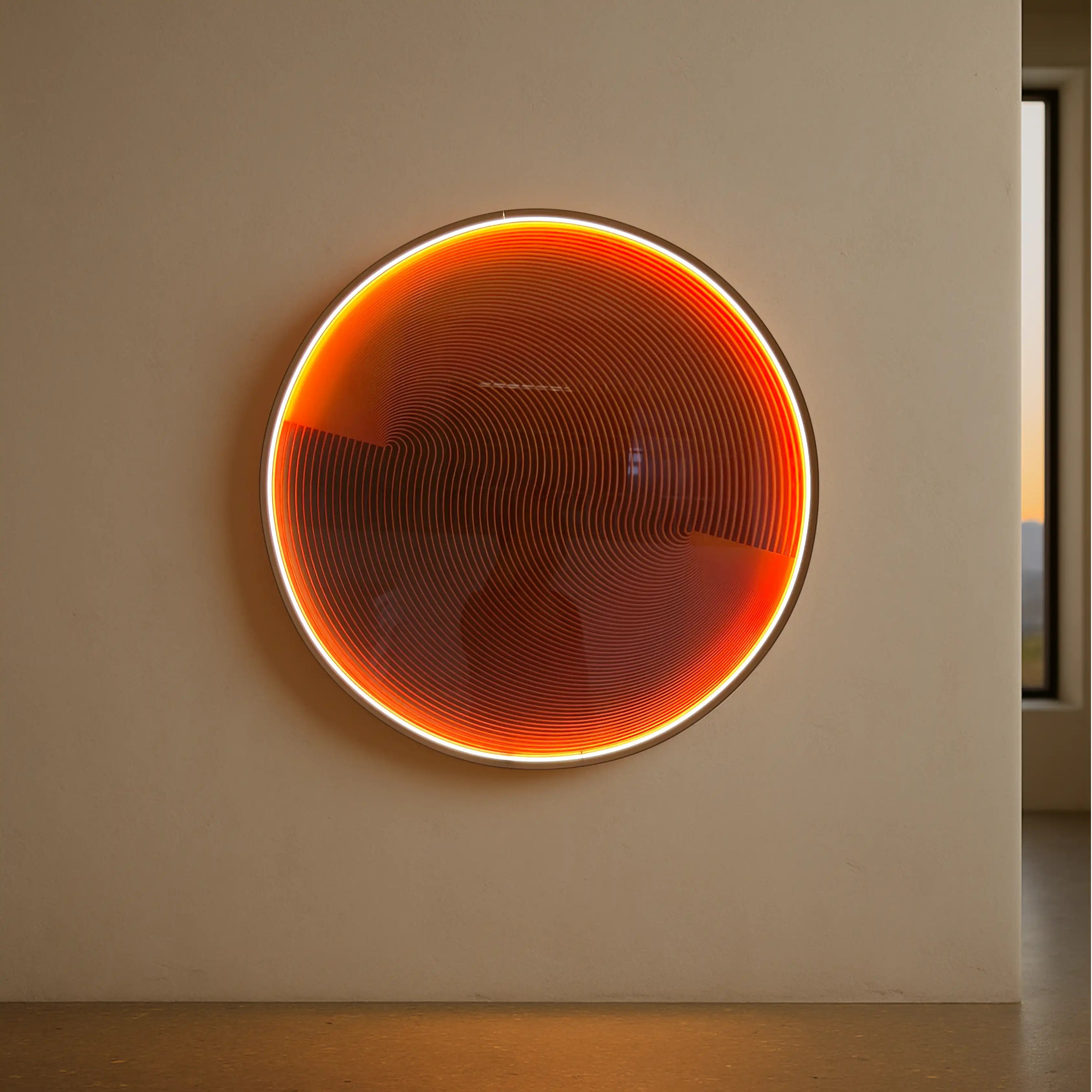 Halo Drift Wall Art Interior Moderna