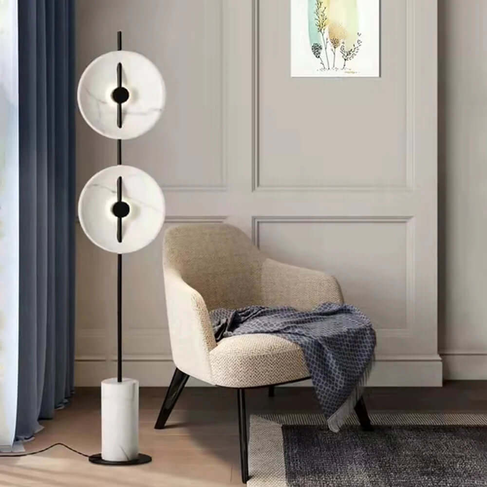 Lunar Glow Floor Lamp Lamp Interior Moderna   