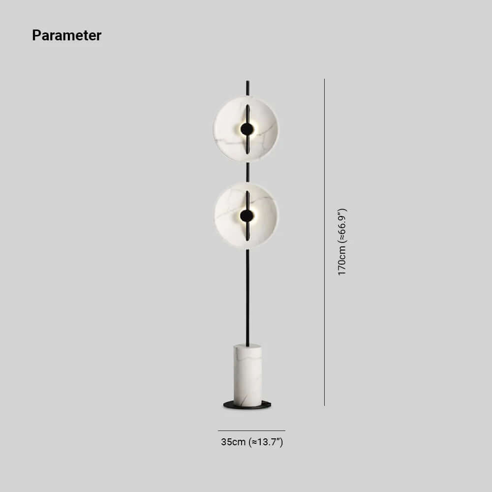 Lunar Glow Floor Lamp Lamp Interior Moderna   