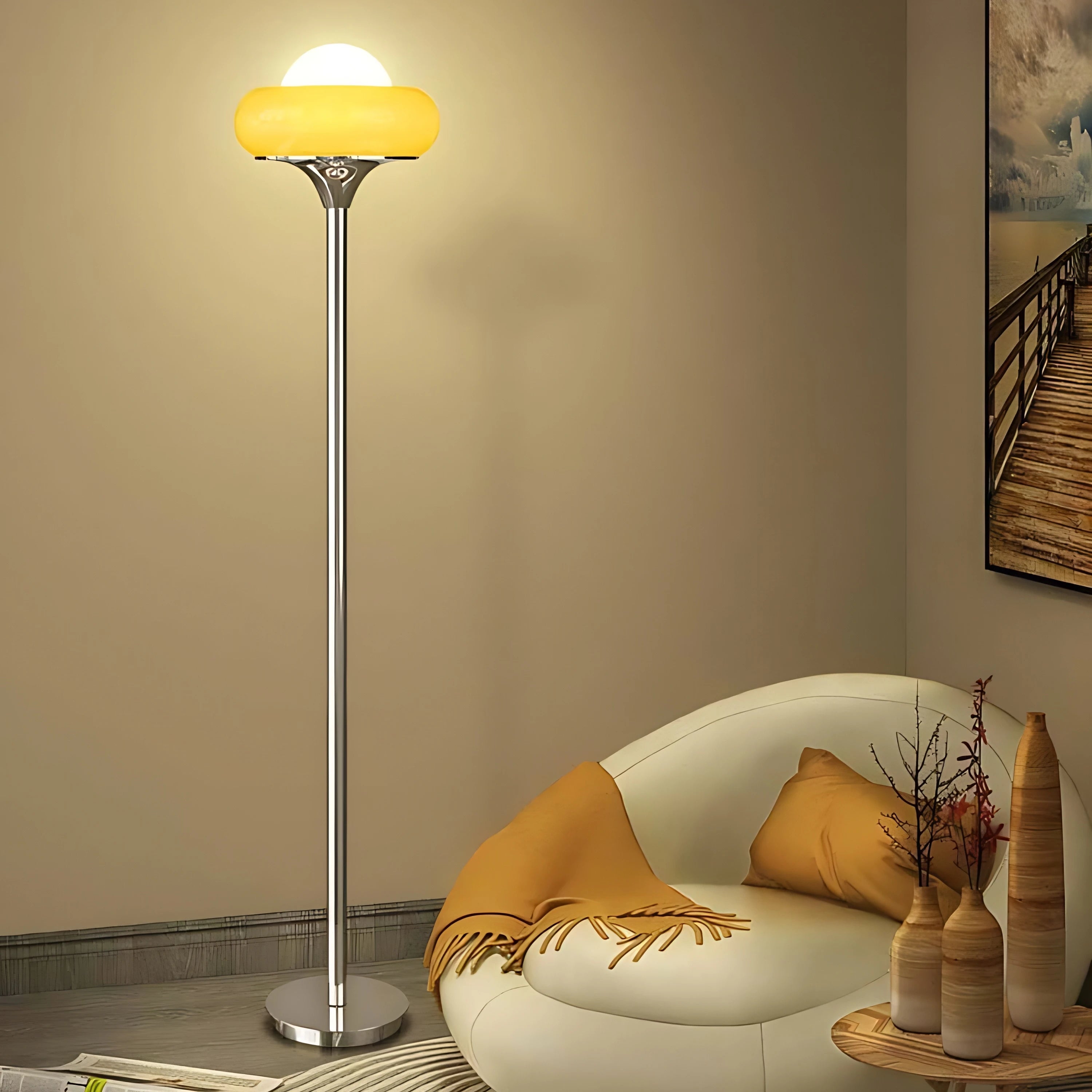 Sunburst Glow Lamp Lamp Interior Moderna