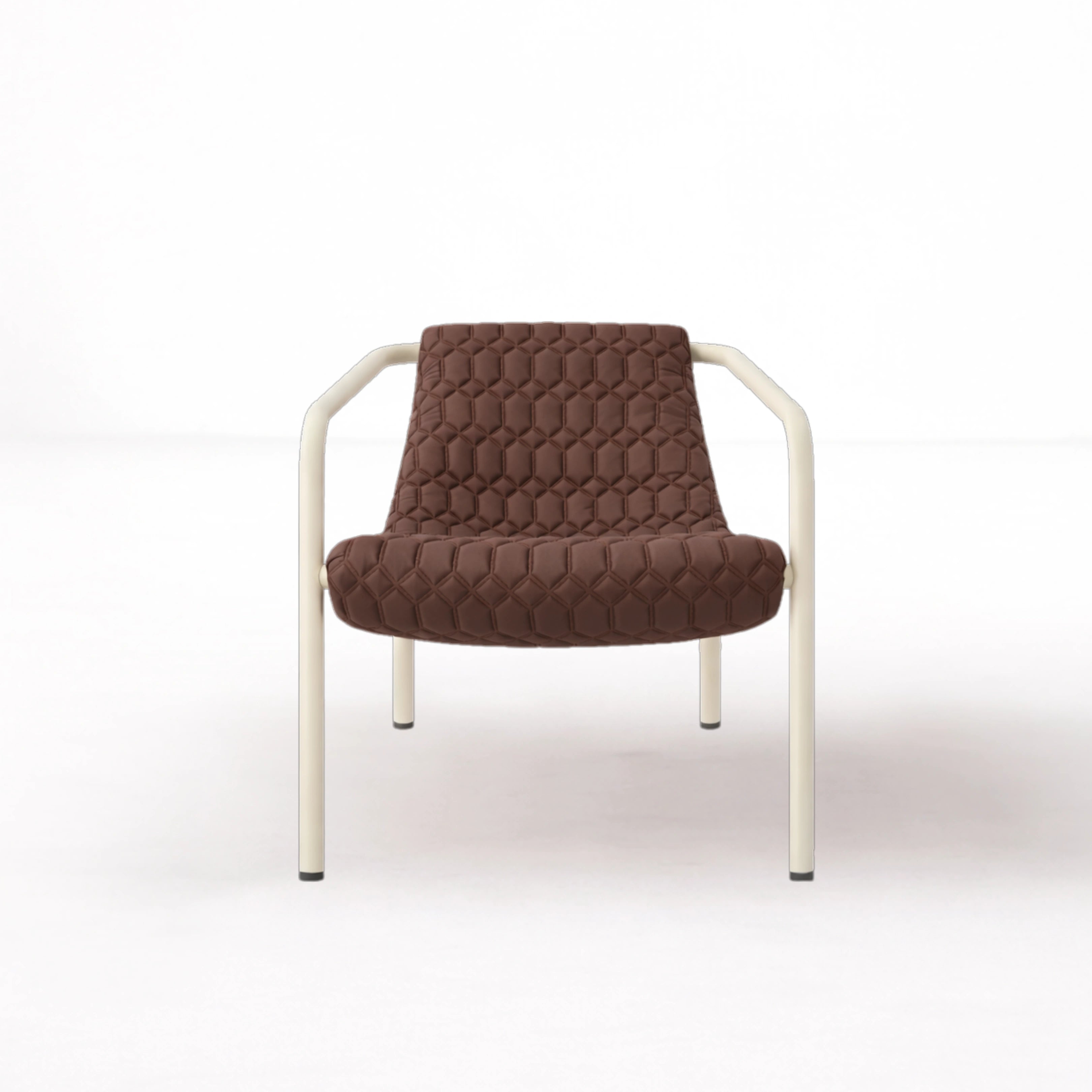 Liz Chair | Quilted Cocoa Chair Interior Moderna