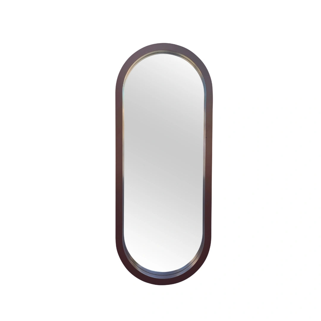 The Pill Mirror | Brown Mirror Interior Moderna