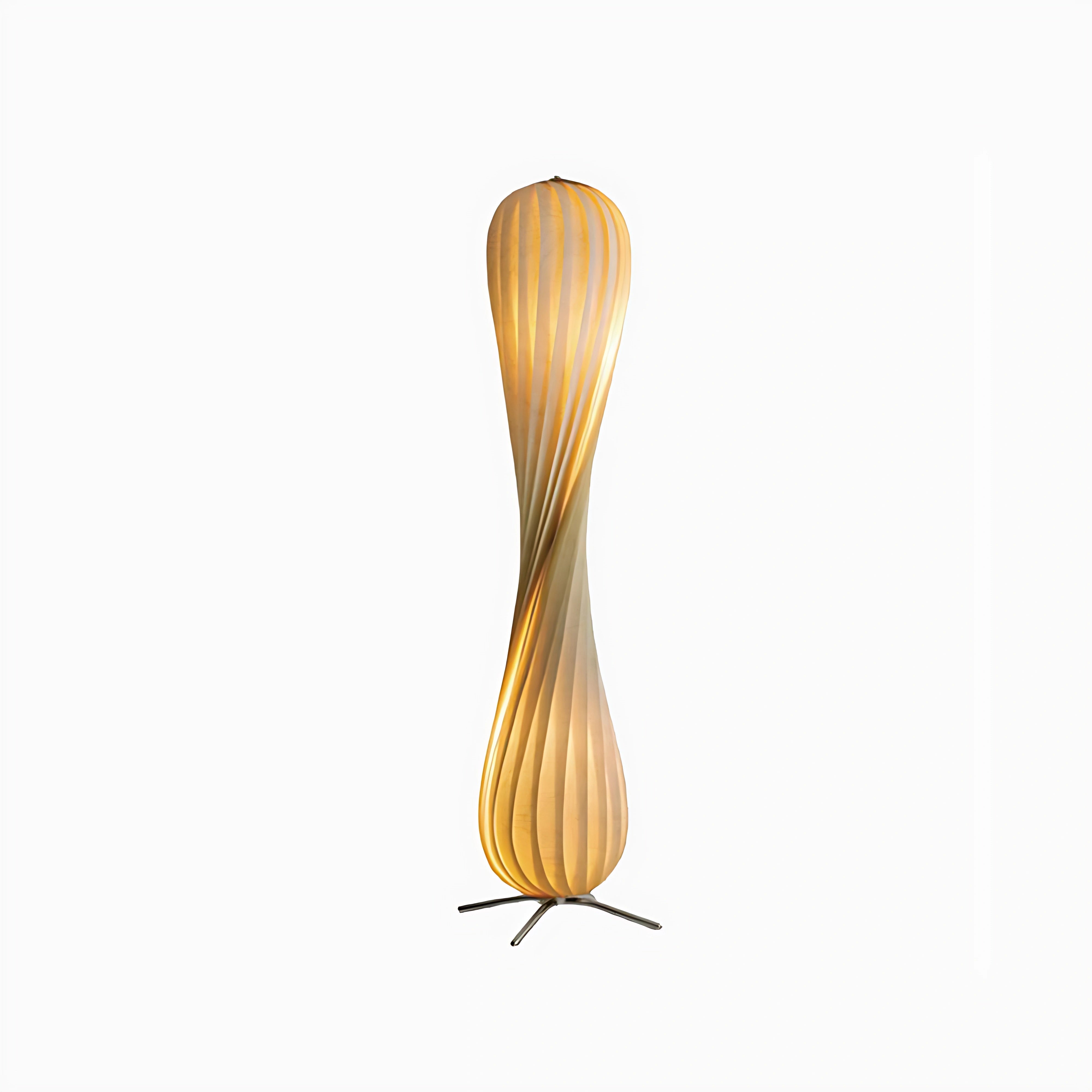 Ozawa Twisted Bamboo Lamp Lamp Interior Moderna