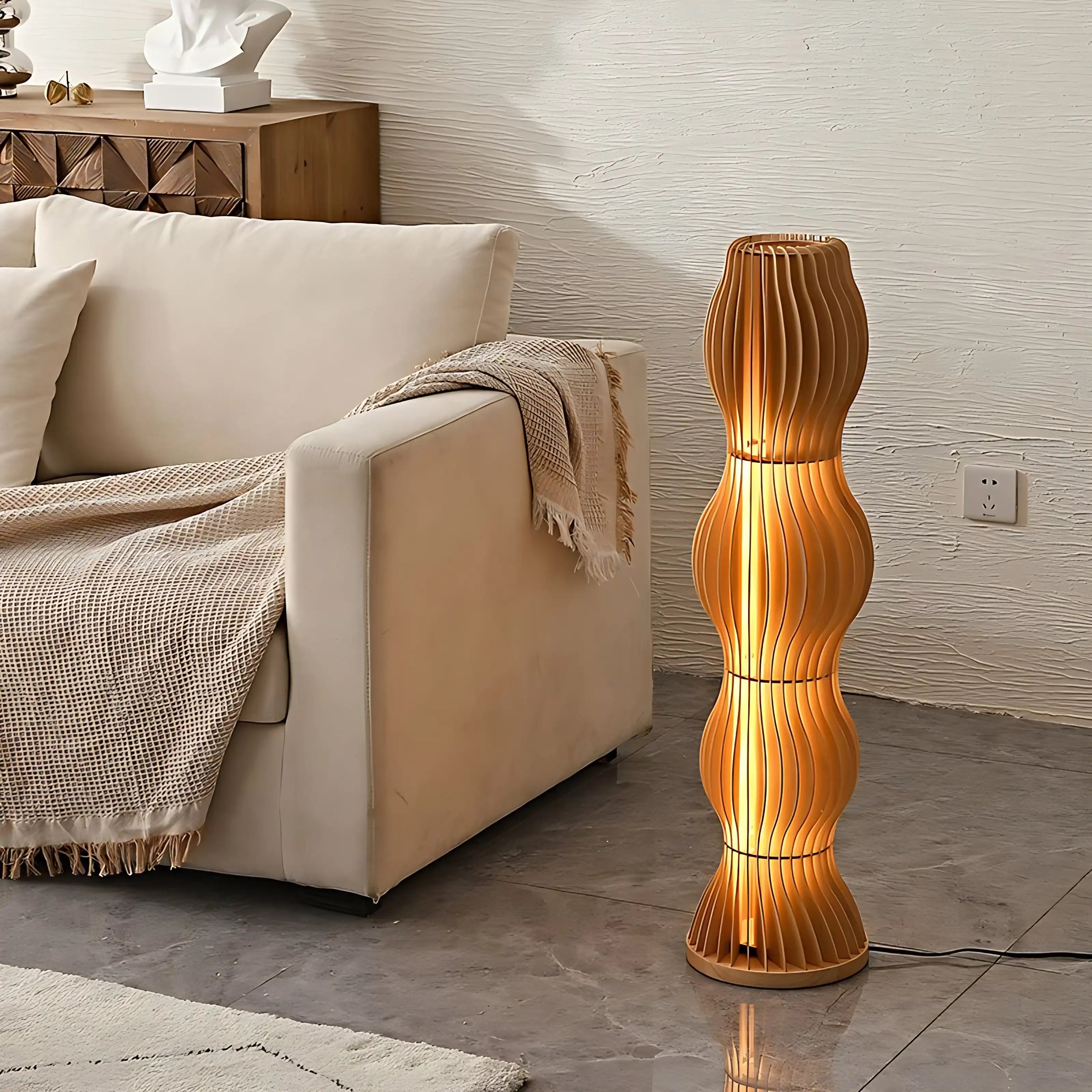 Vapor Wood Lamp Lamp Interior Moderna