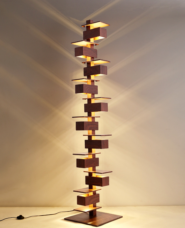 Jenga Lamp Lamp Interior Moderna   