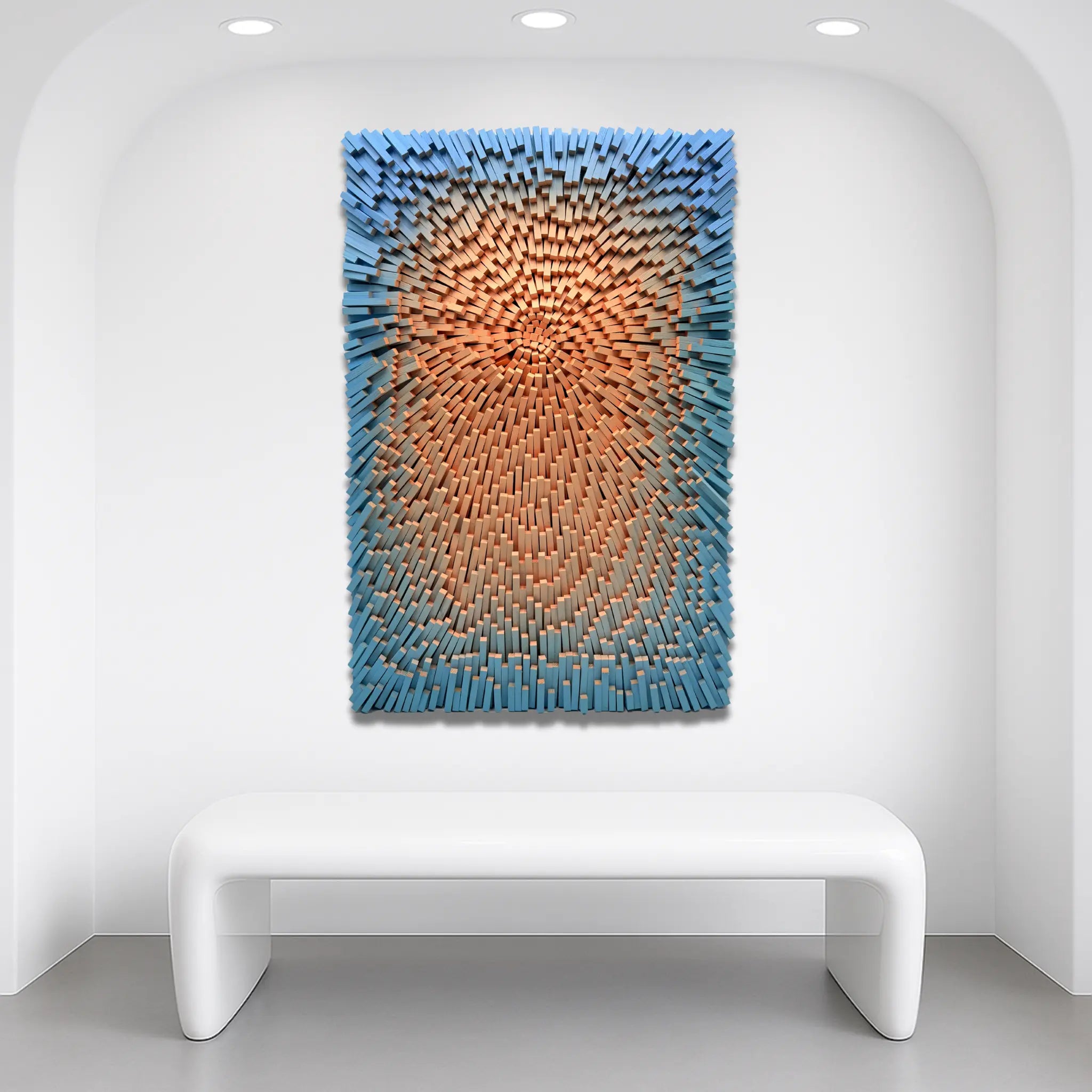The Weight of Wanting Wall Art Interior Moderna Sunset Drift