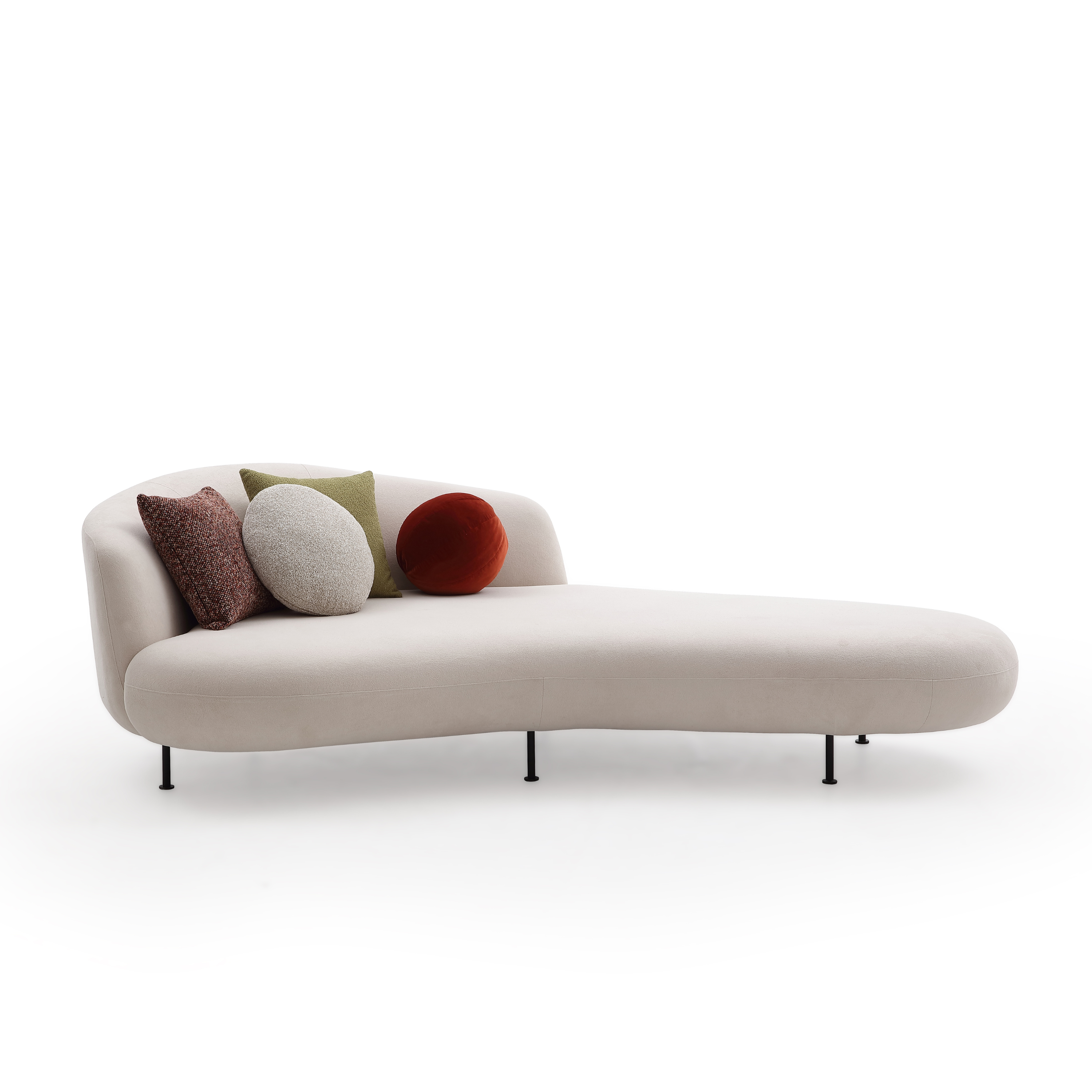 Pebble Sofa Sofa Interior Moderna Left Cream 