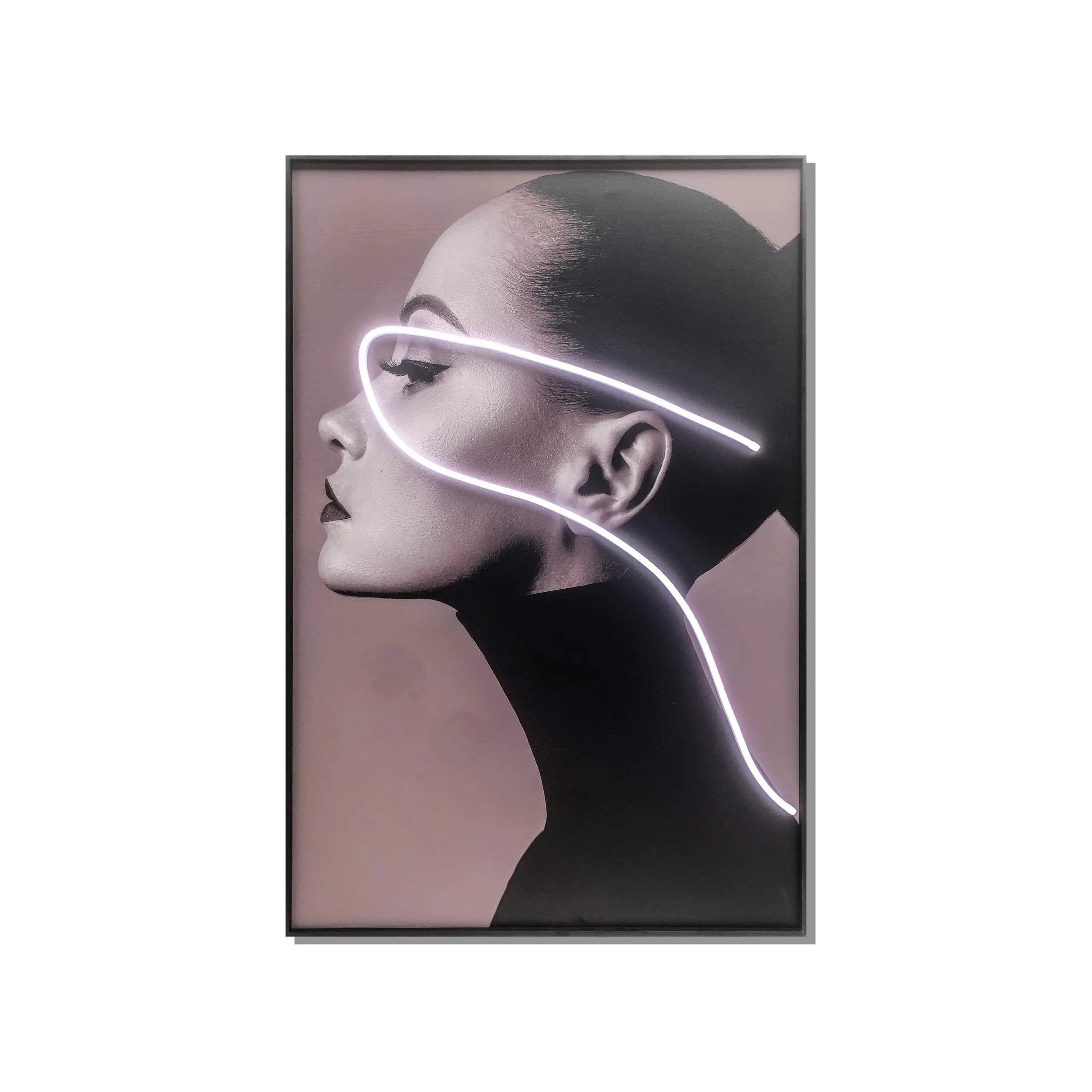 Glowing Beauty Wall Art Interior Moderna