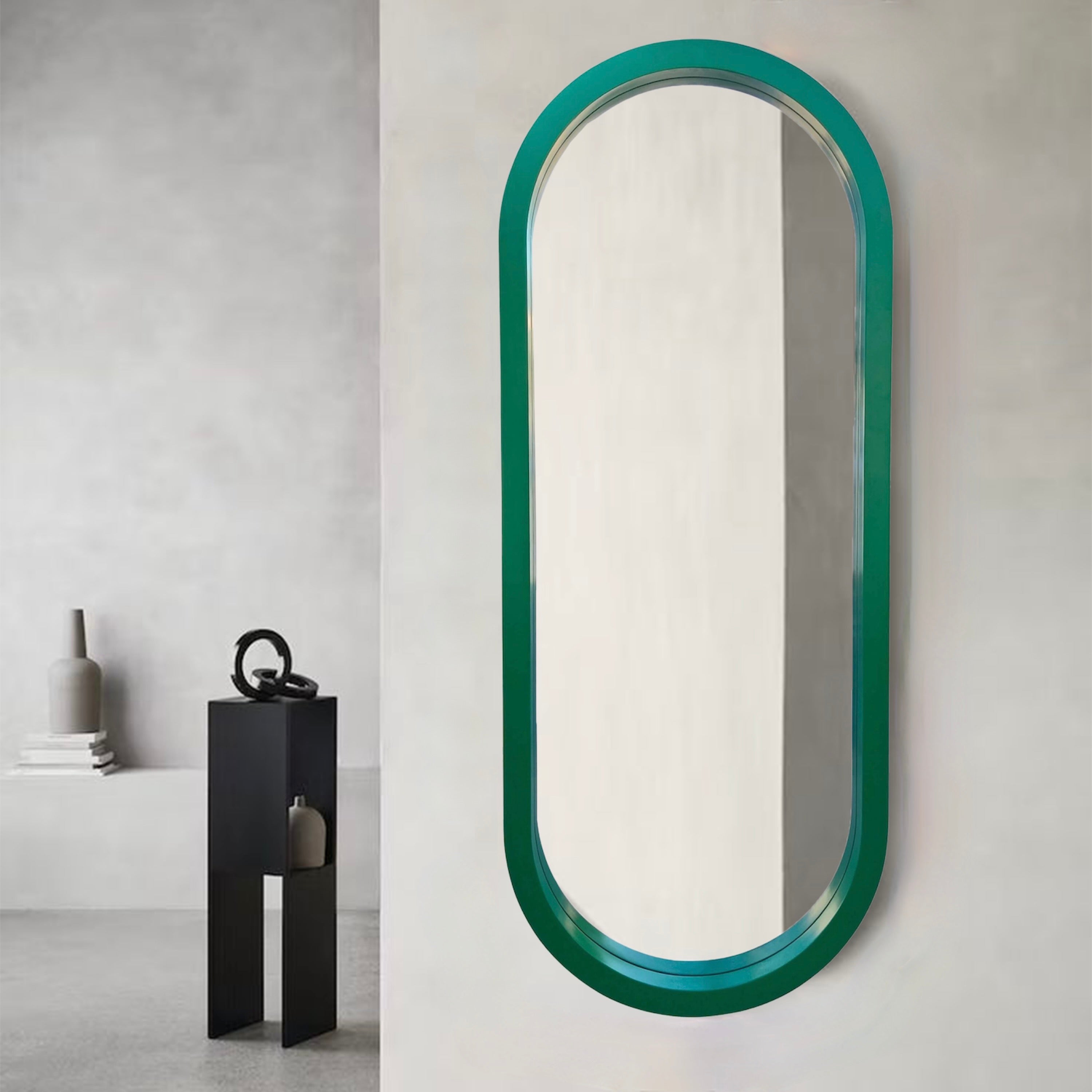 Oversized Pill Mirror Mirror Interior Moderna   