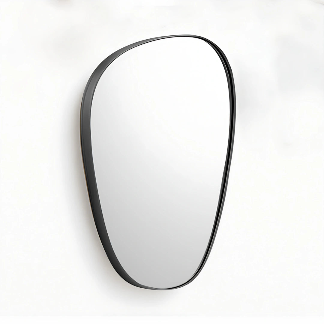 Pebble Mirror Set Mirror Interior Moderna Gun Gray Piece C