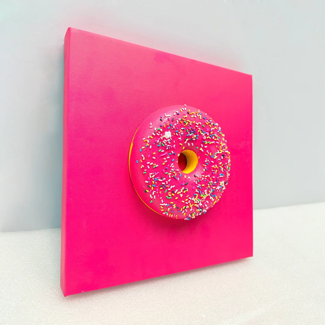 Pastel Donut Trio Mirror Interior Moderna