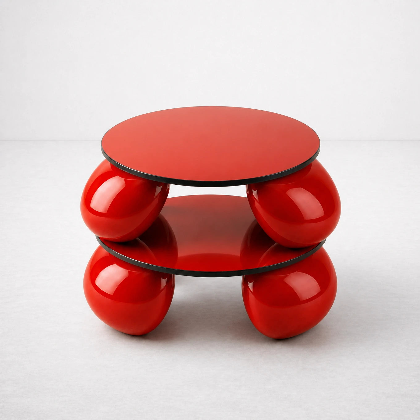 Bolla Rossa Side Table Table Interior Moderna