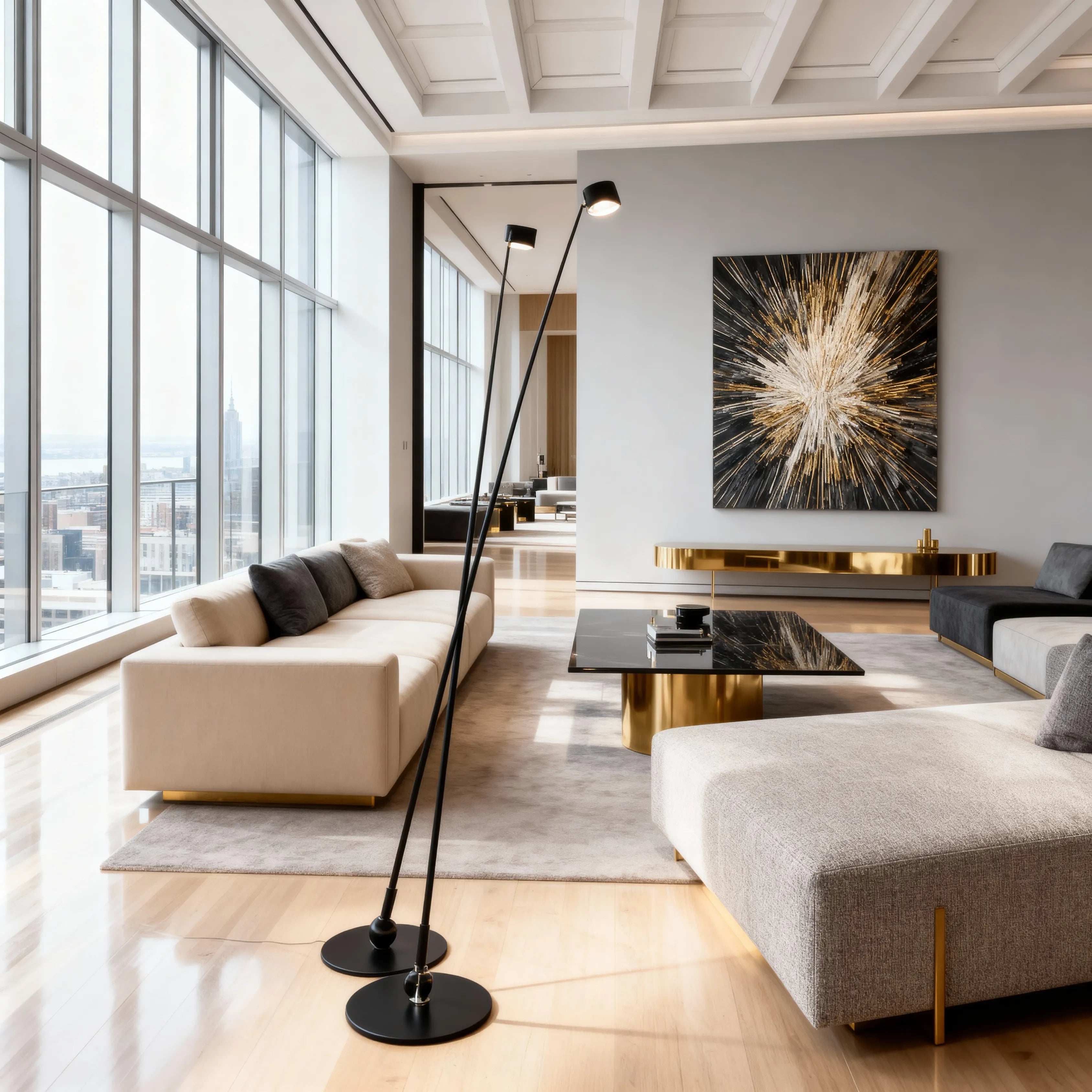 Arcus Floor Lamp Lamp Interior Moderna