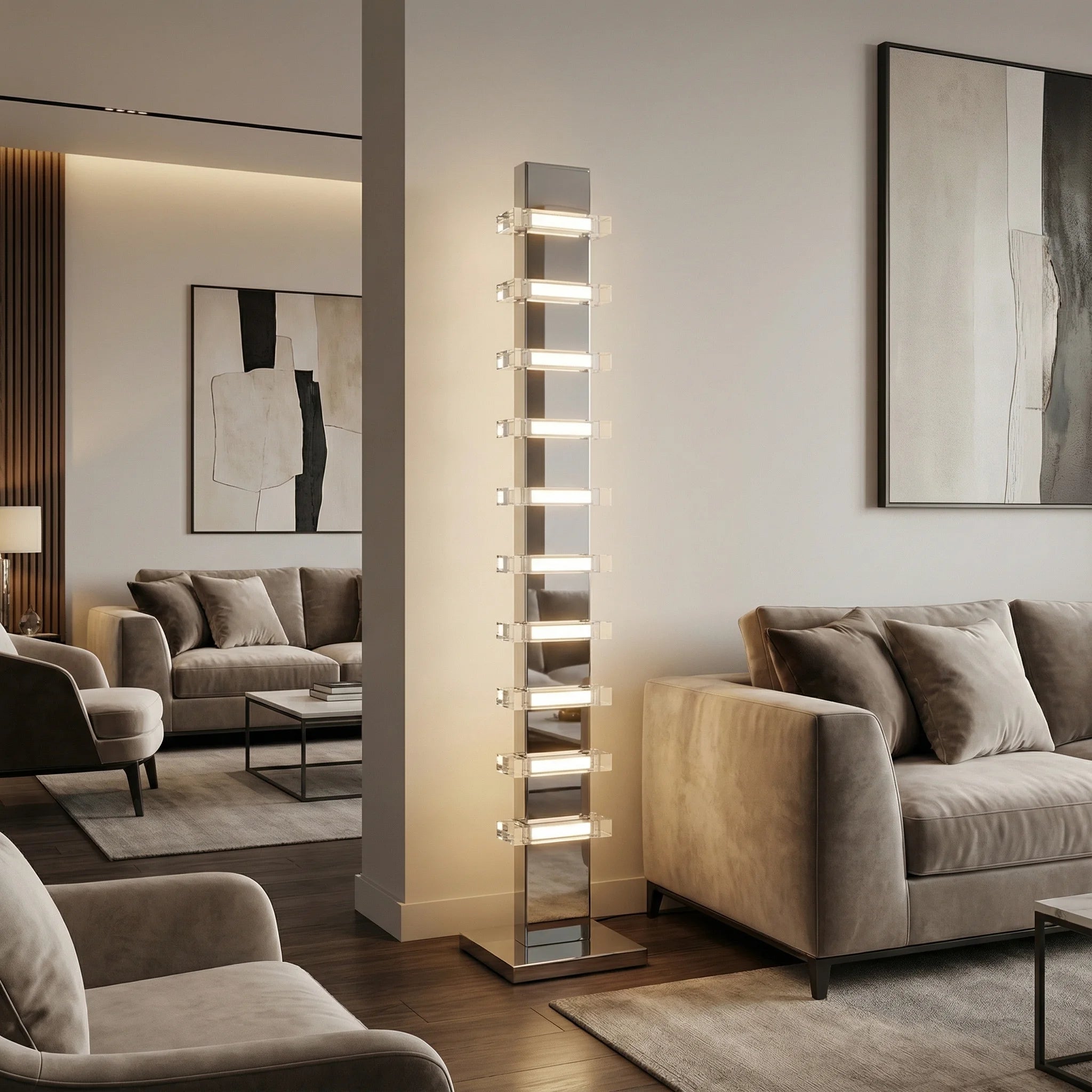 Lucente Floor Lamp Lamp Interior Moderna