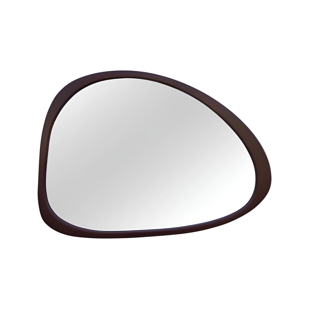 Asymmetrical Oval Mirror Mirror Interior Moderna