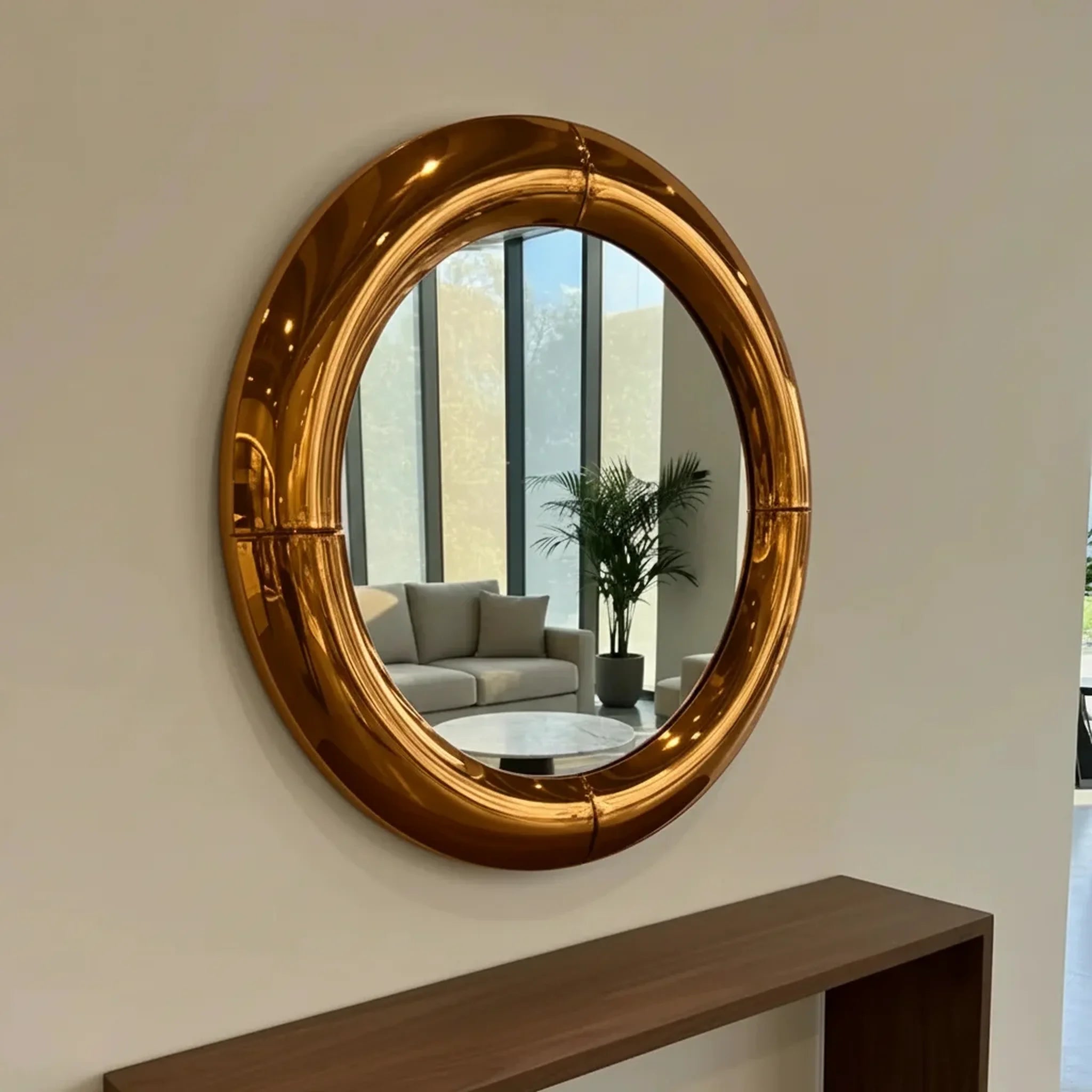 Atlas Mirror | Brass Mirror Interior Moderna