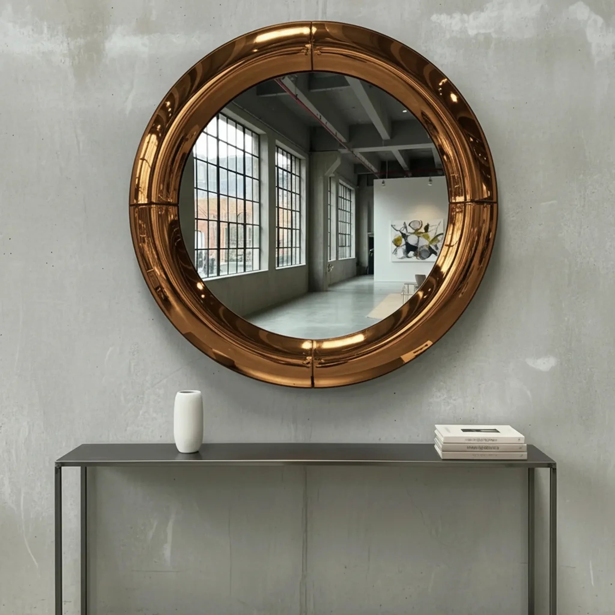 Atlas Mirror | Brass Mirror Interior Moderna