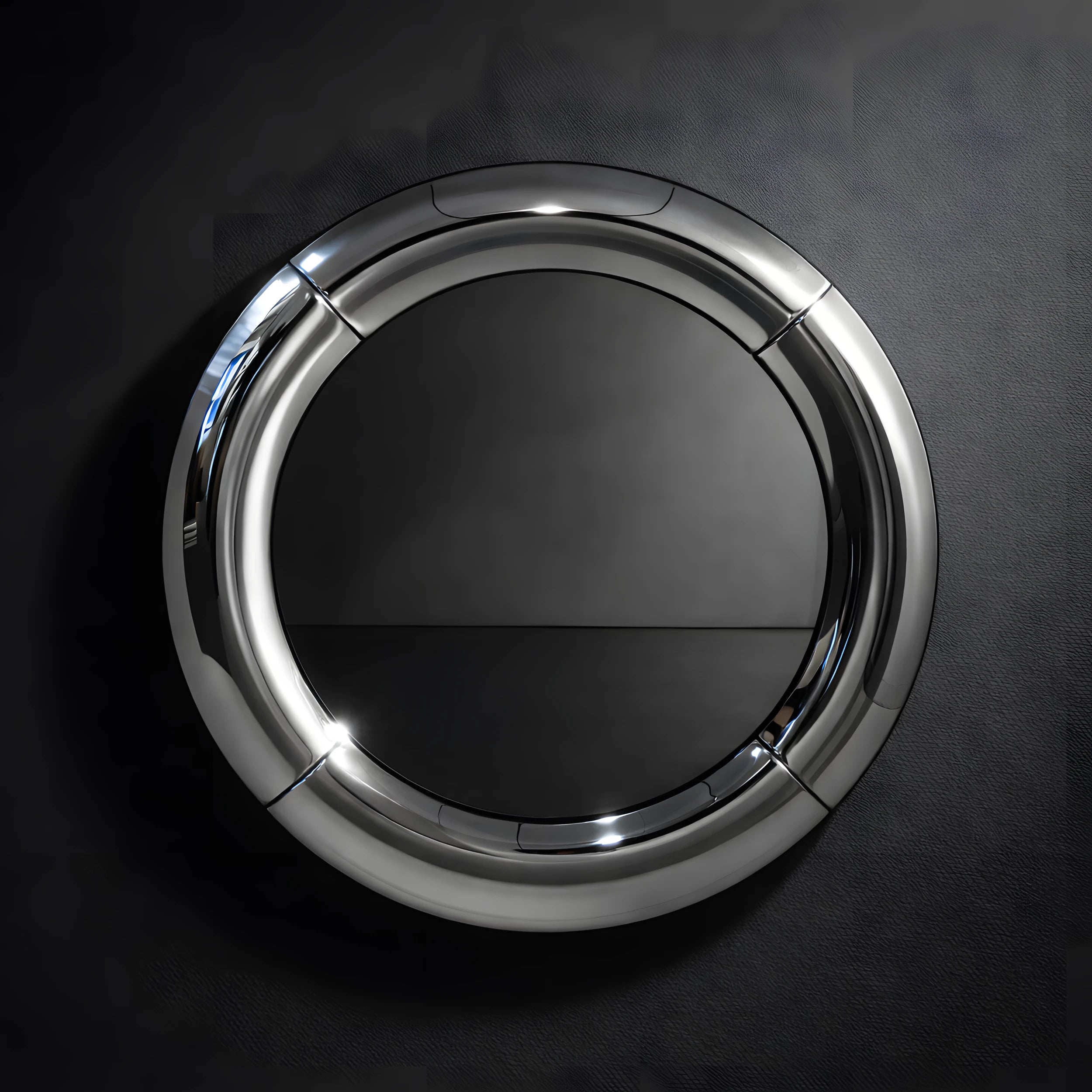 Atlas Mirror | Polished Steel Mirror Interior Moderna