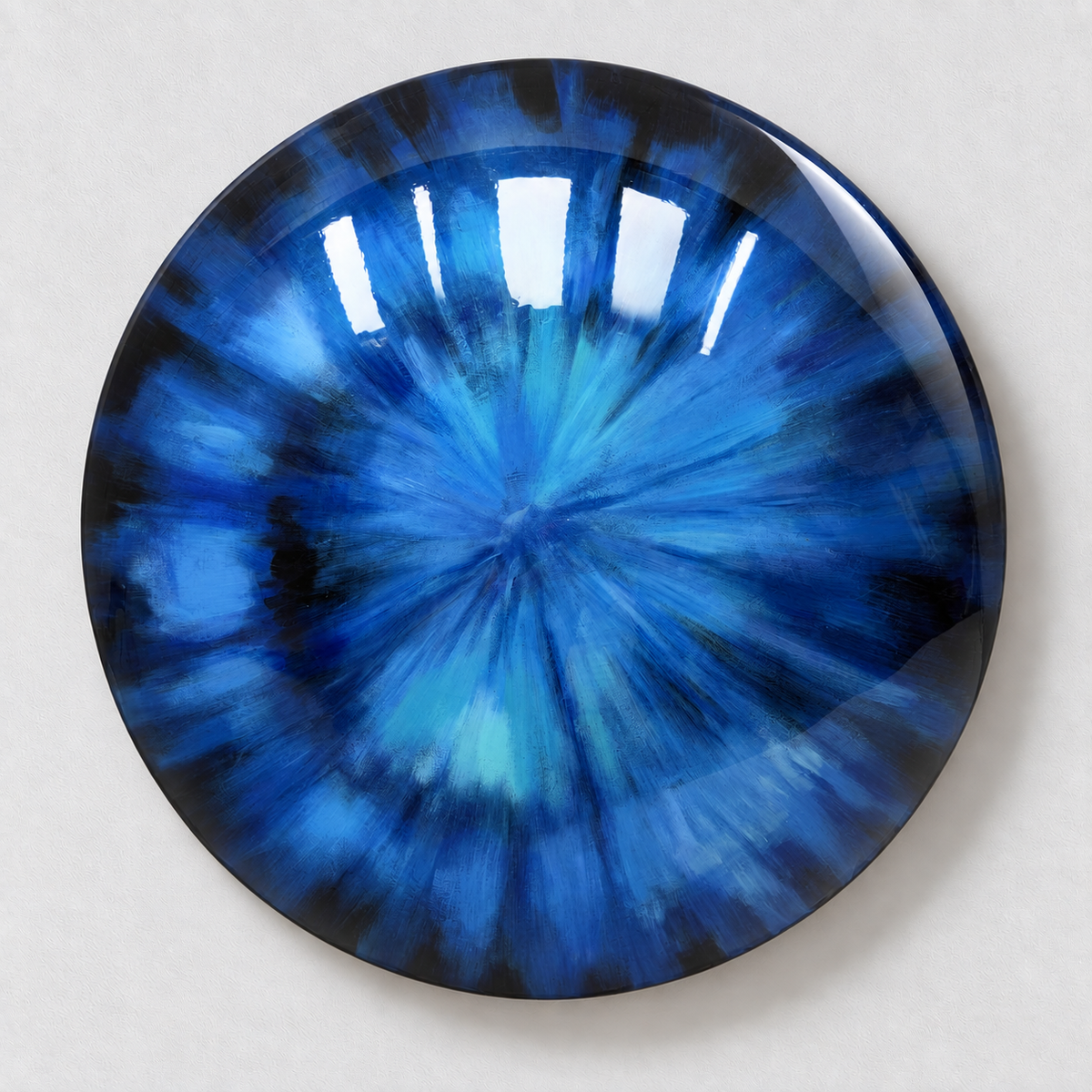 Azure Glow Wall Art Interior Moderna