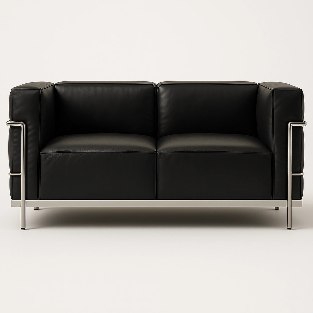Corbusier LC3 Style Chair/Sofa Chair Interior Moderna Two Seater