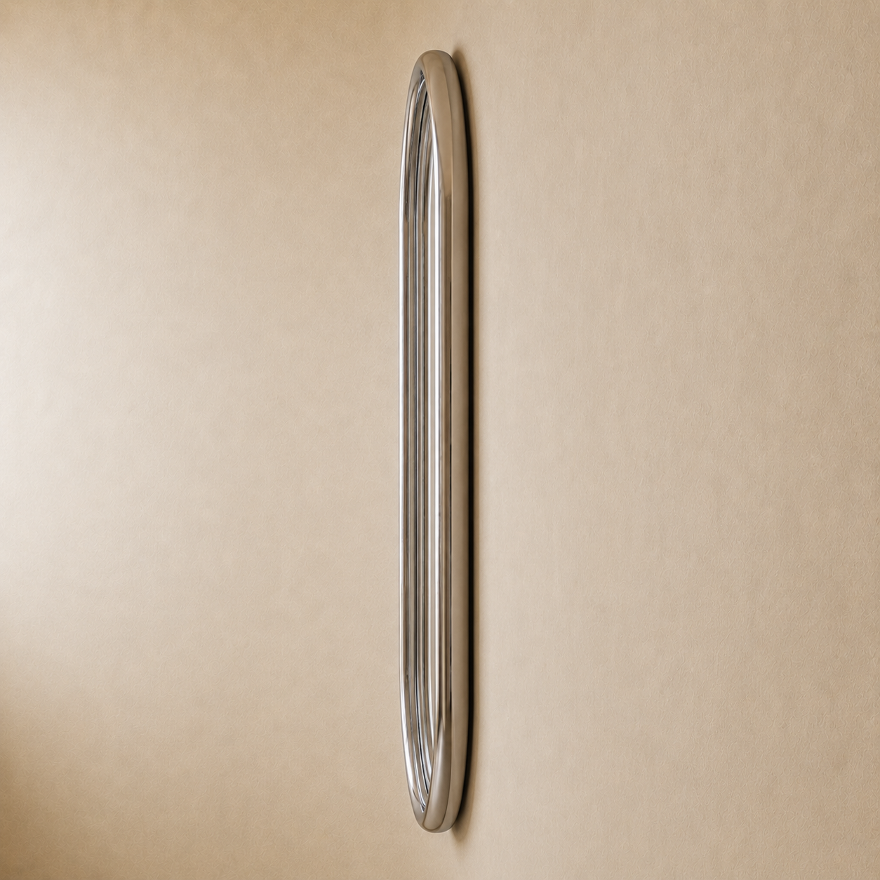 Chrome Pill Mirror