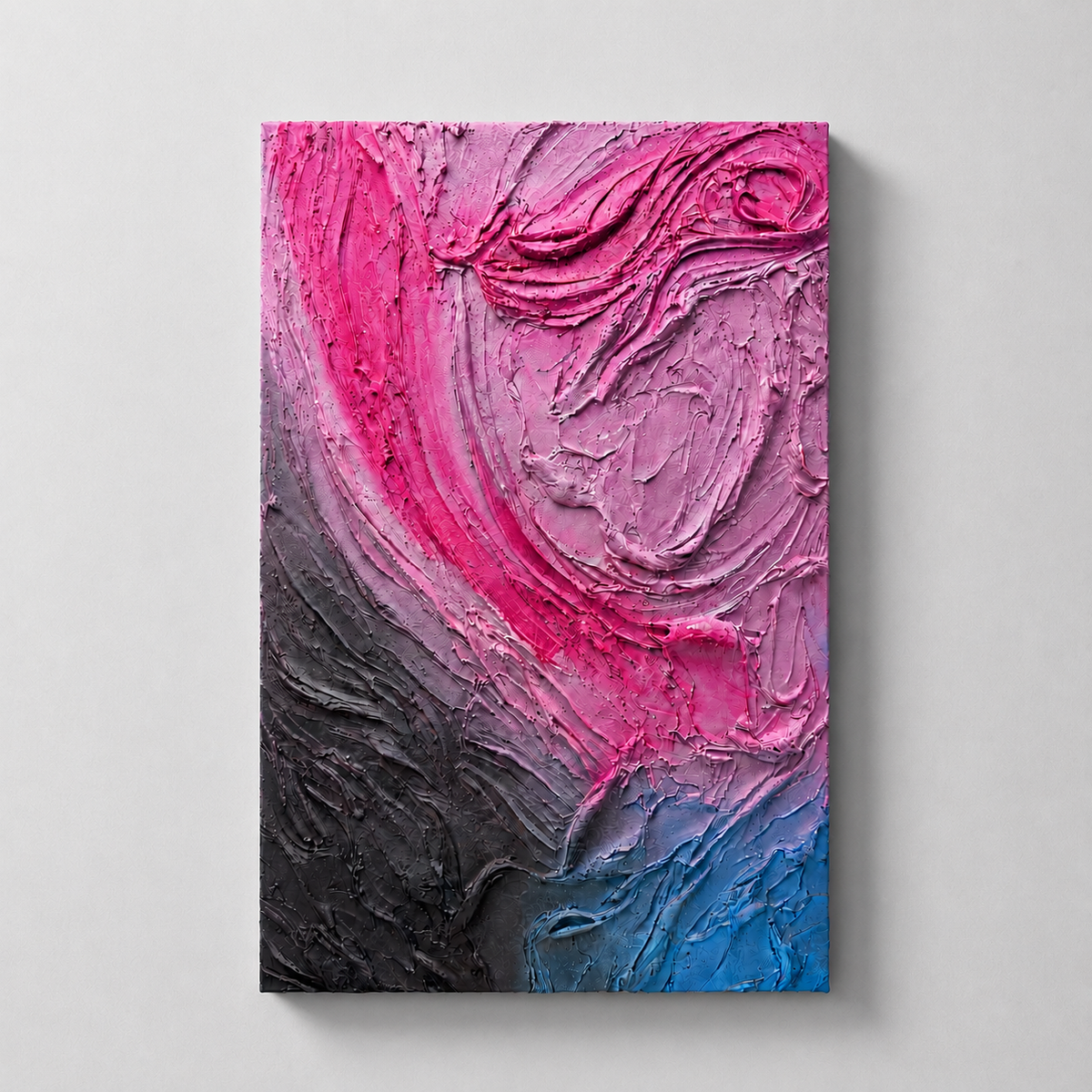 Pigment Fields | Rosé Fault Wall Art Interior Moderna New