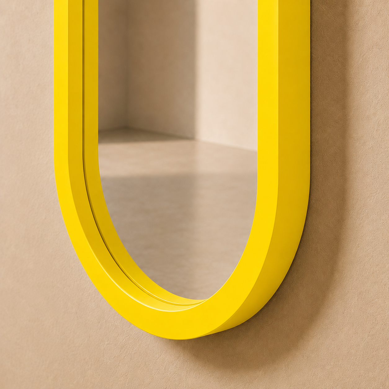 The Pill Mirror | Yellow