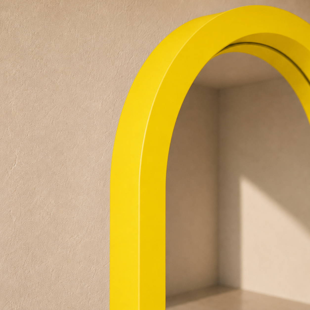 The Pill Mirror | Yellow