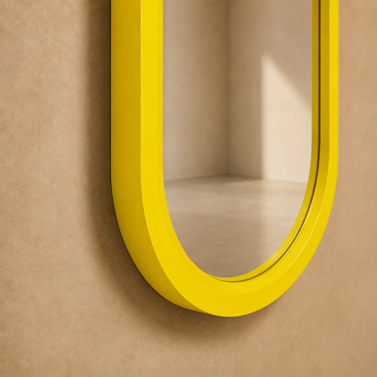 The Pill Mirror | Yellow
