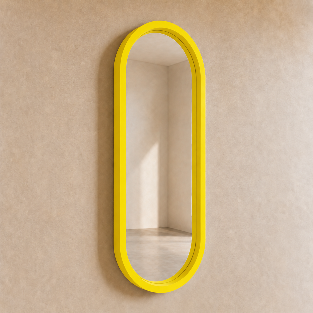 The Pill Mirror | Yellow