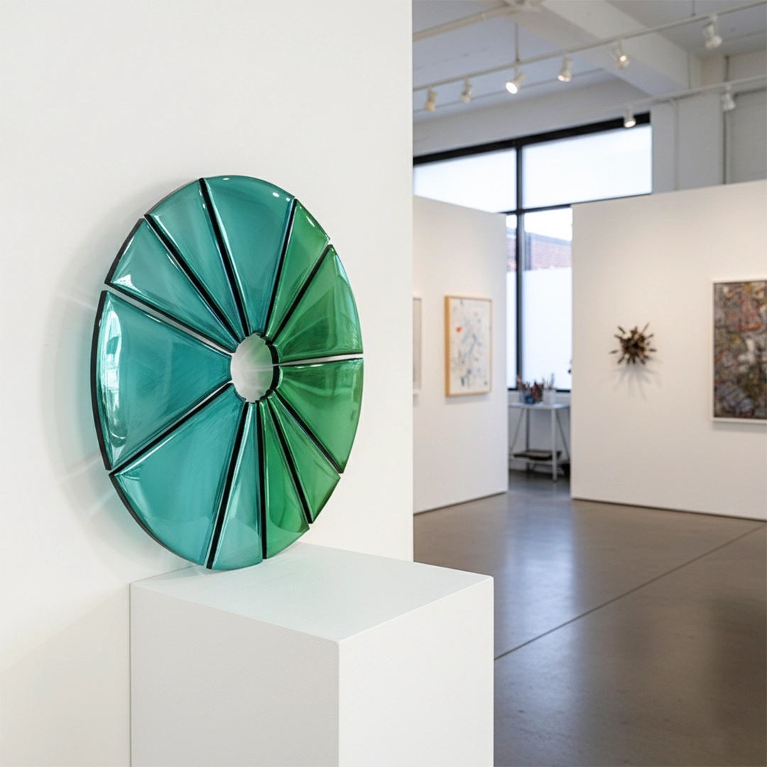 Chrome Continuum Wall Art Interior Moderna