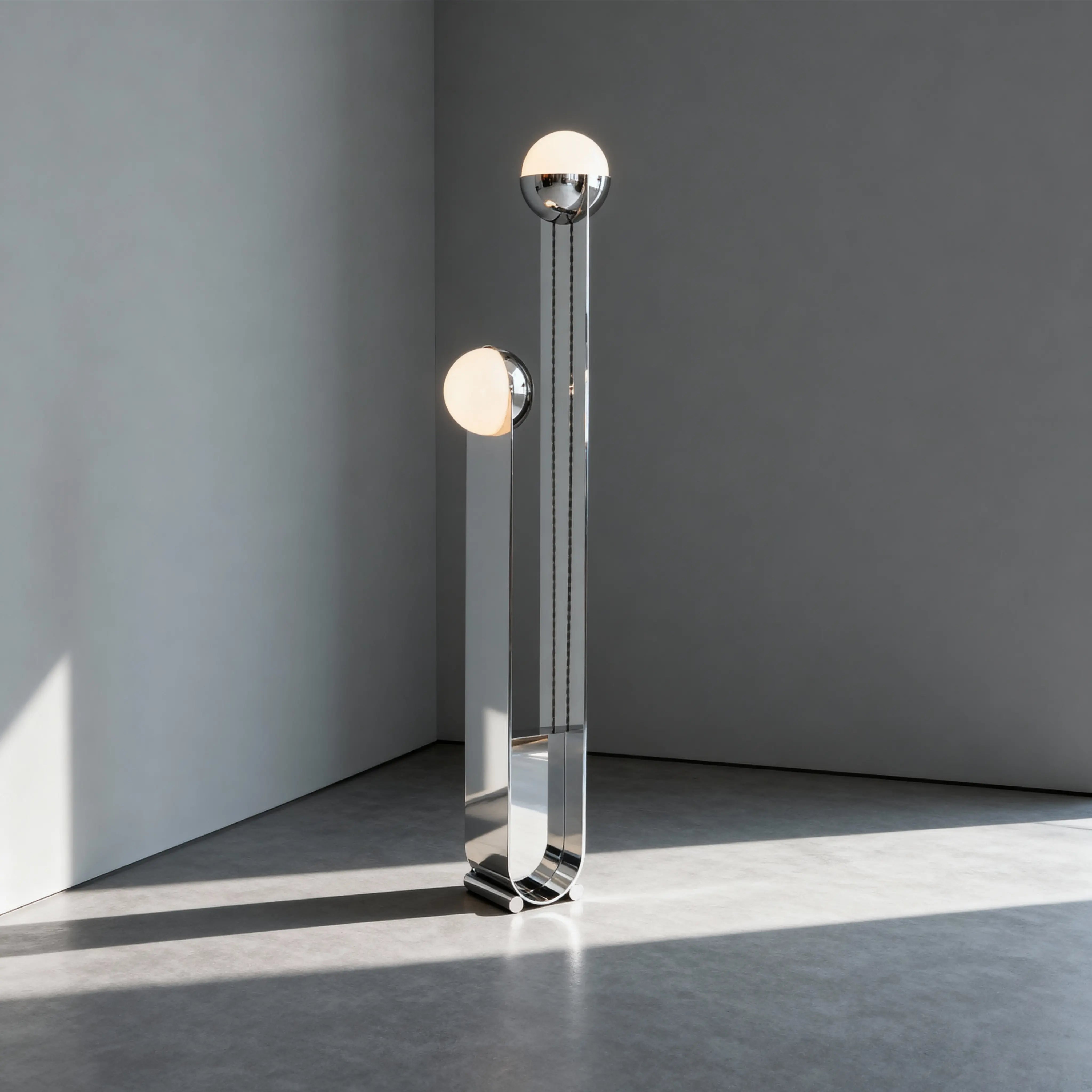 Chrome Orbit Lamp Lamp Interior Moderna