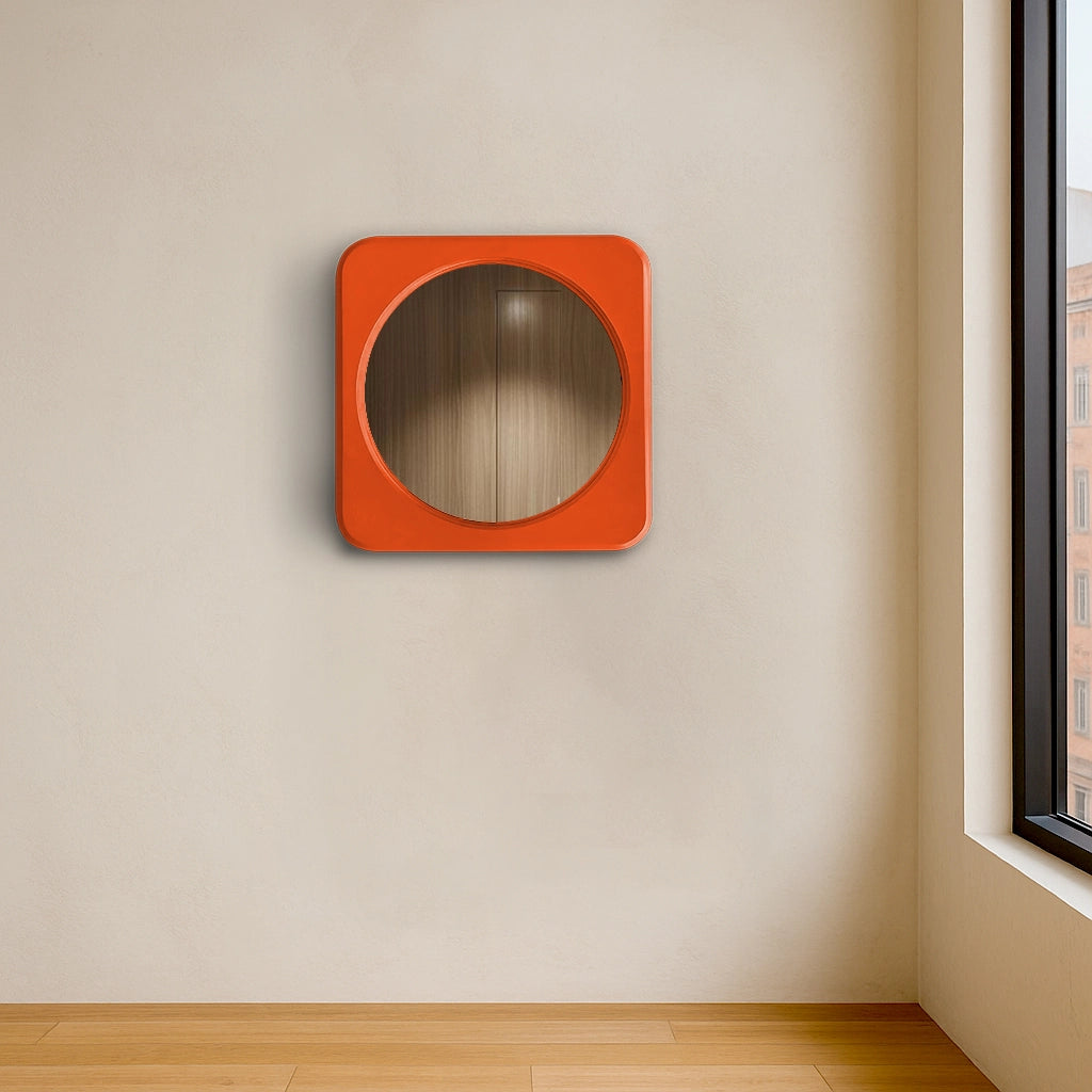 Rounded Square Mirror Mirror Interior Moderna