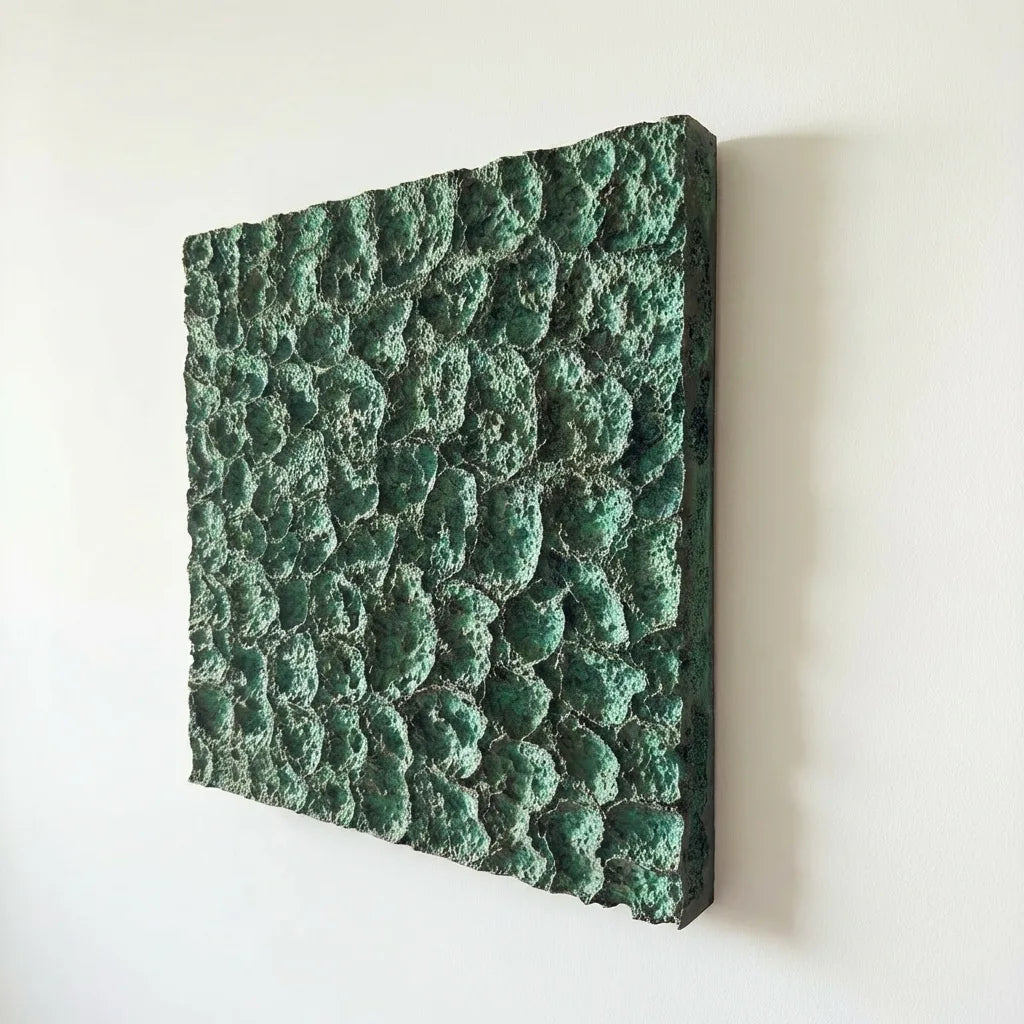 Coral Plain Wall Art Jianzhi