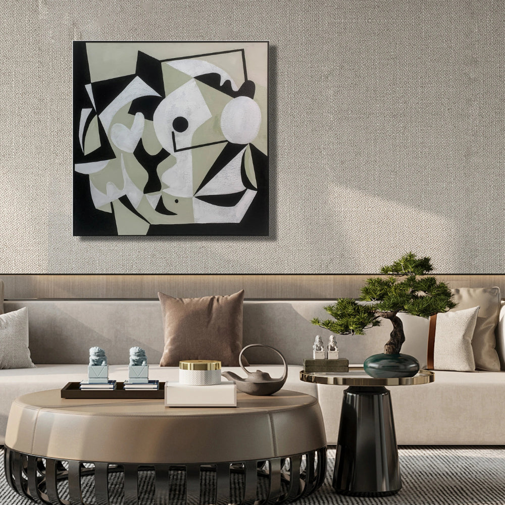 Cubist Fusion Wall Art Interior Moderna