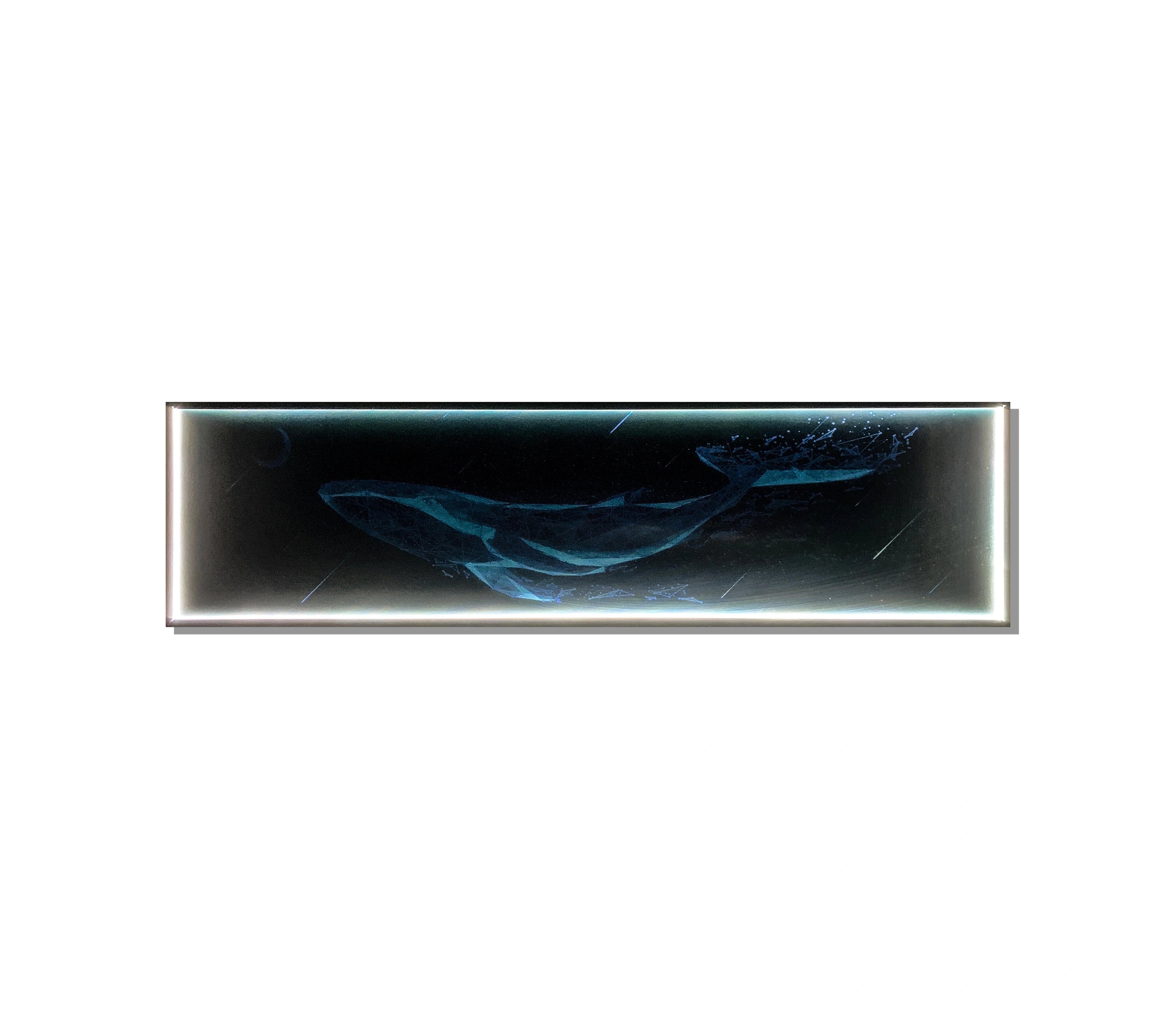 Deep Ocean Glow Wall Art Interior Moderna