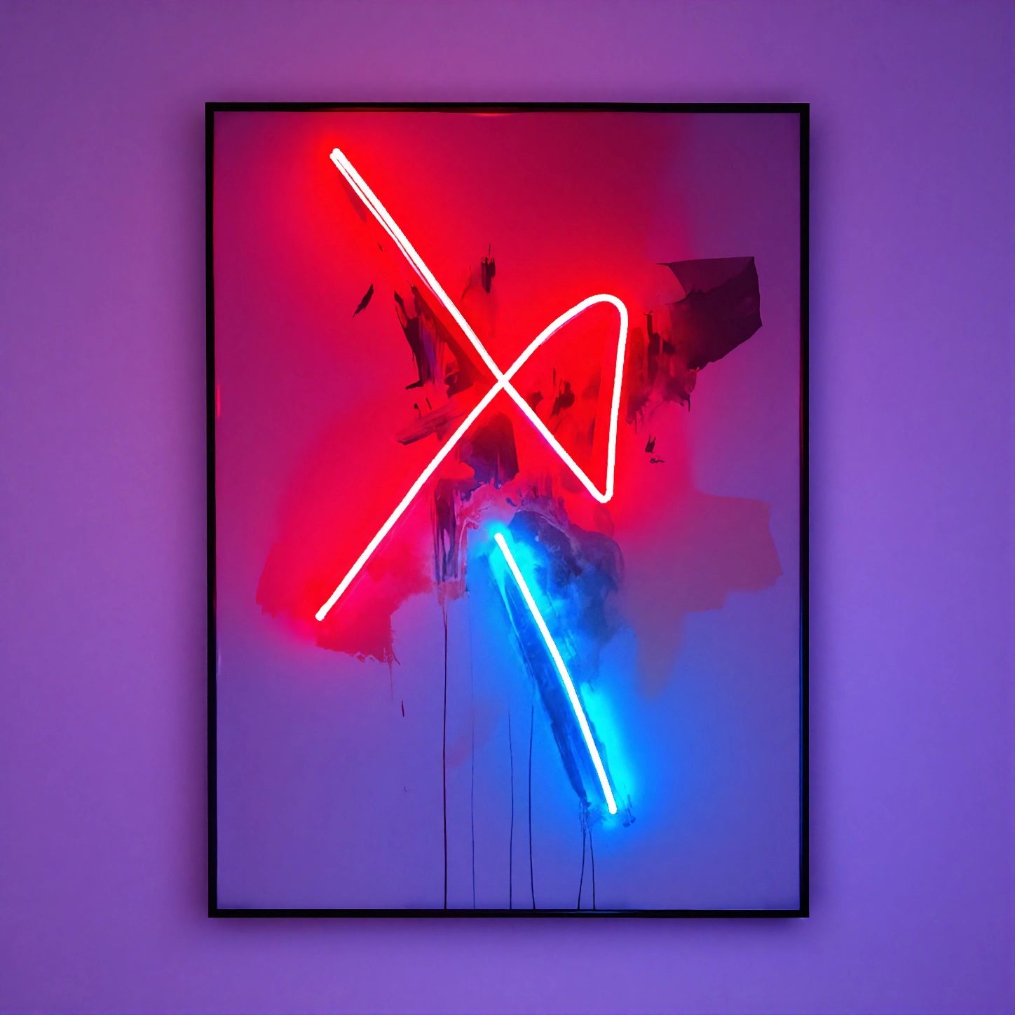 Drift Signal Wall Art Interior Moderna