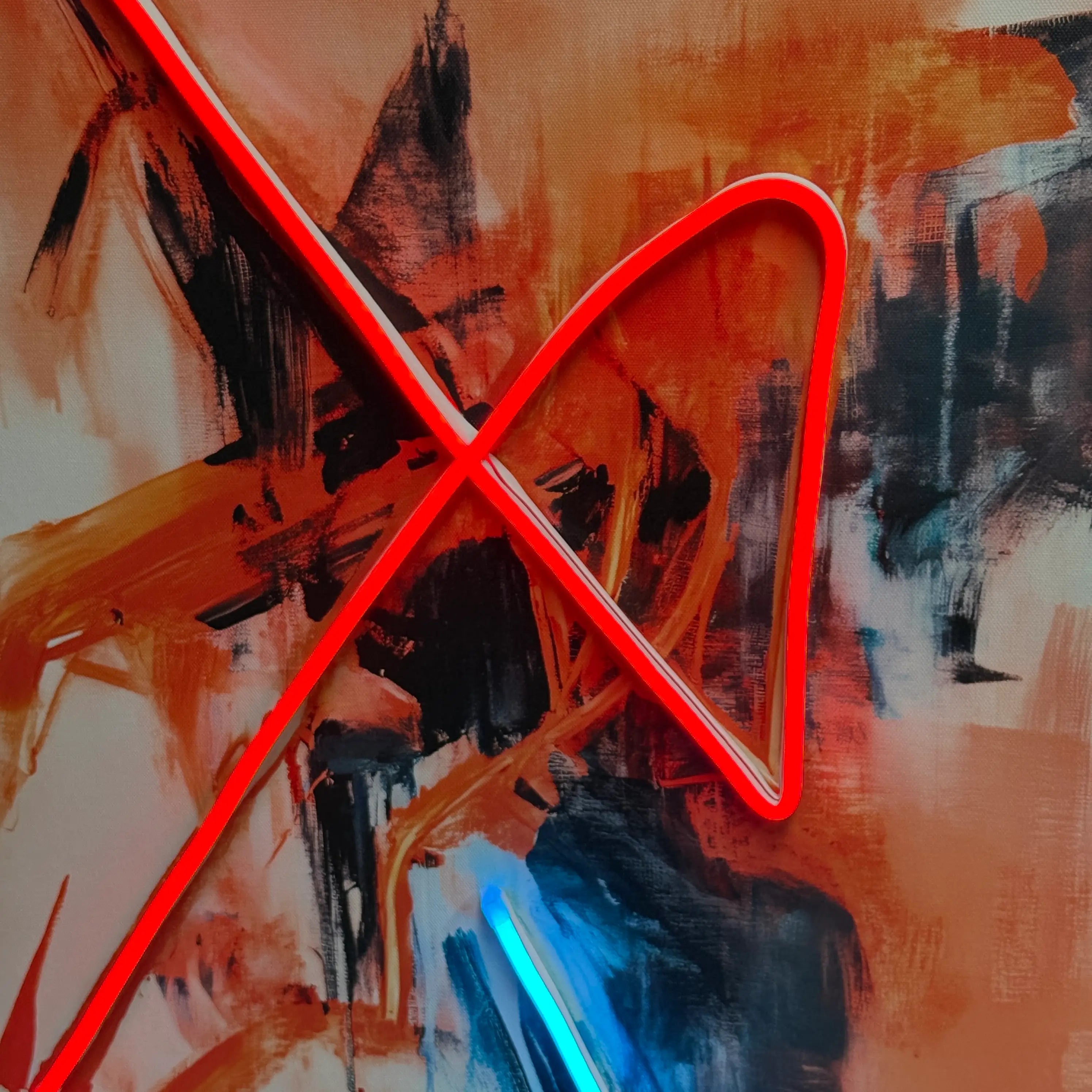 Drift Signal Wall Art Interior Moderna