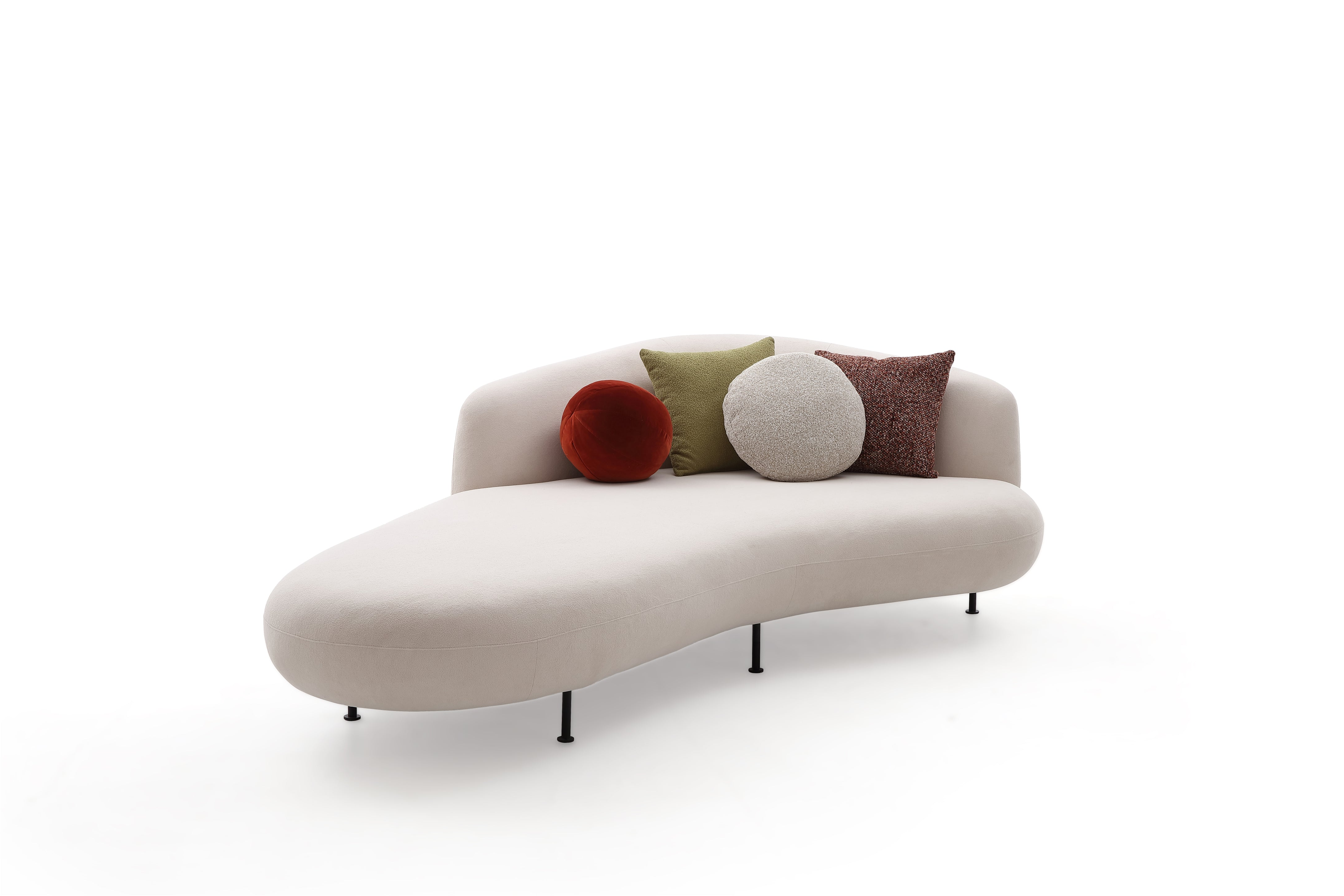 Pebble Sofa Sofa Interior Moderna Right Cream 