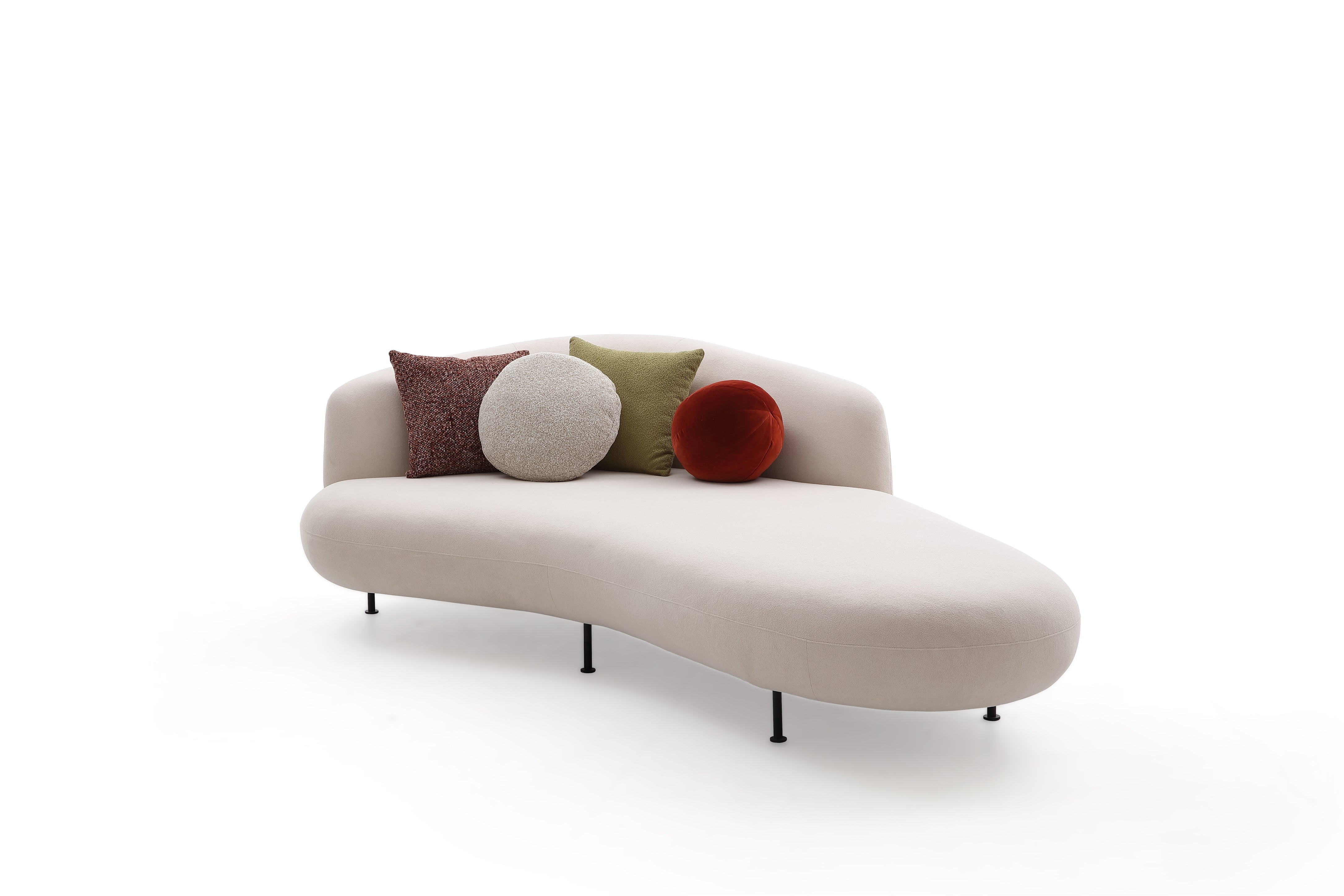 Pebble Sofa Sofa Interior Moderna Left Cream 