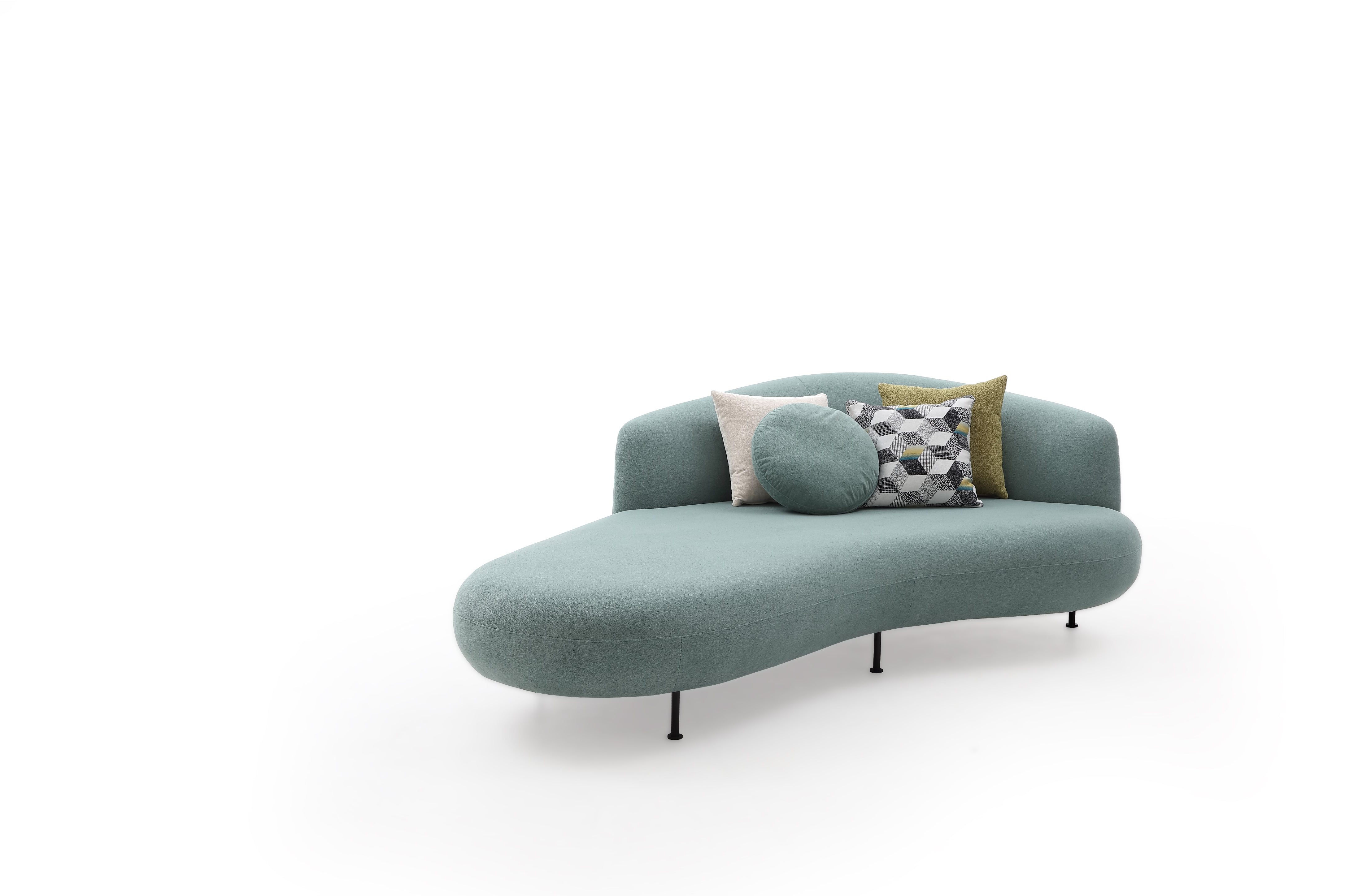 Pebble Sofa Sofa Interior Moderna Right Mint Green 