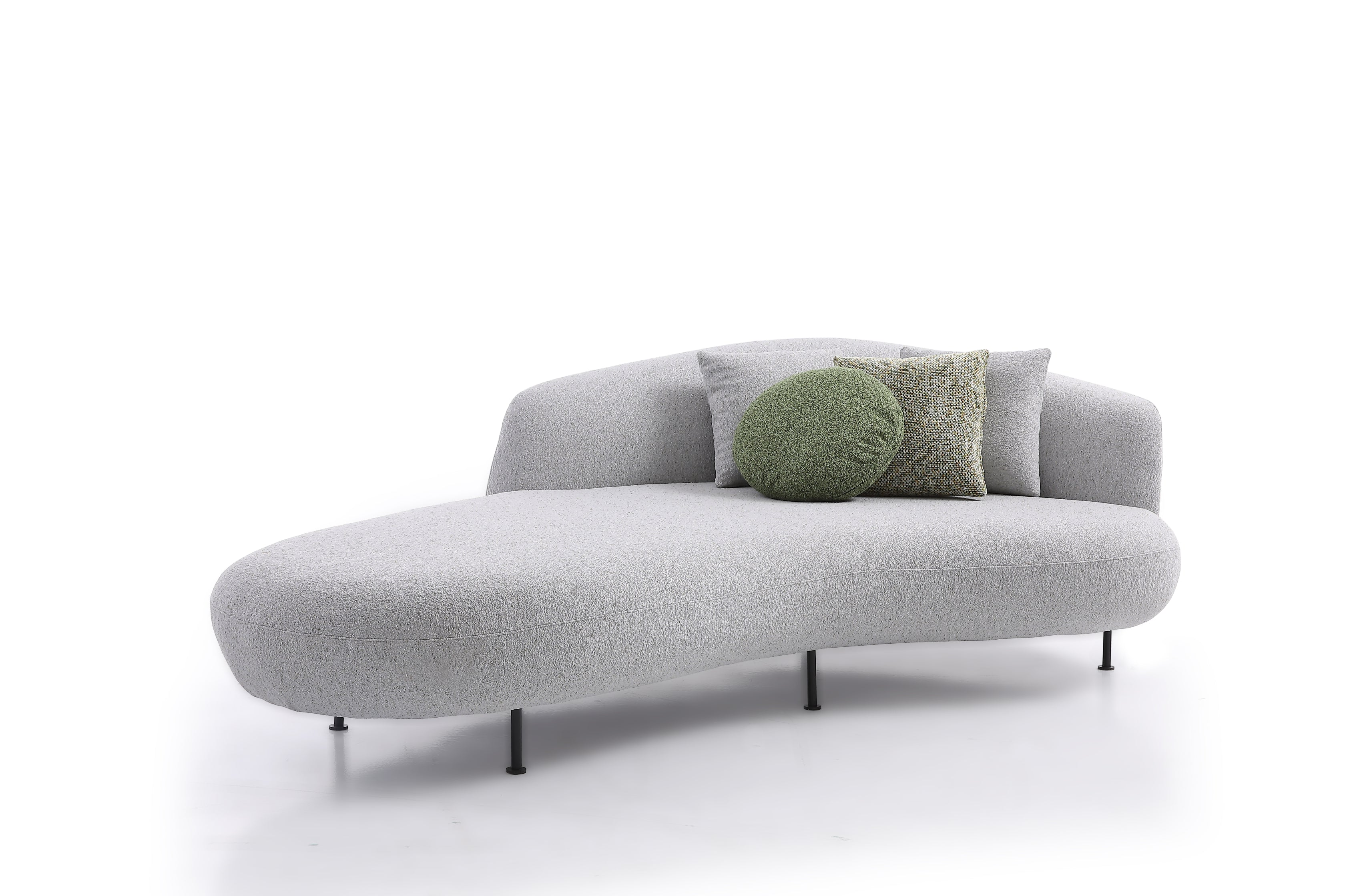 Pebble Sofa Sofa Interior Moderna Right Gray 