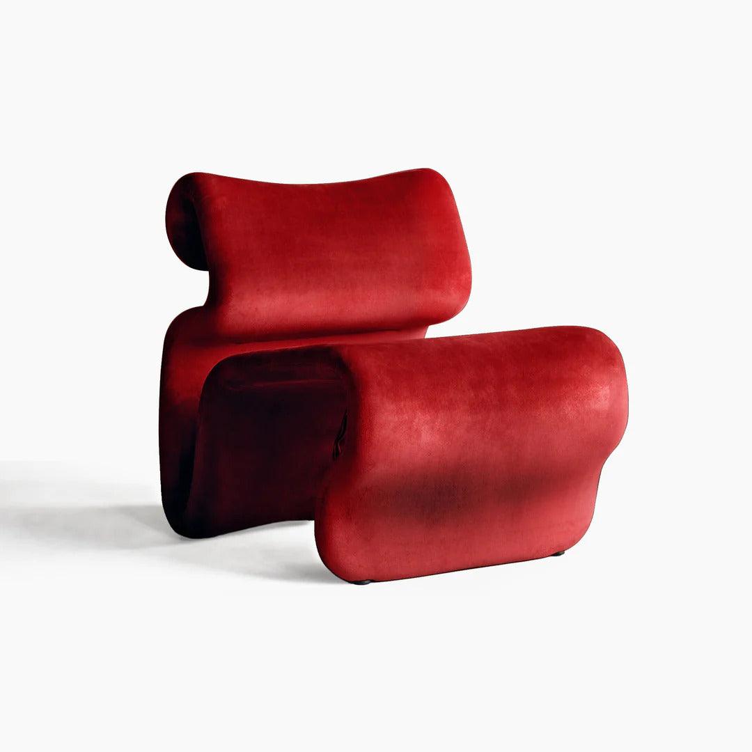 Etcetera Easy Chair Chair Interior Moderna Ruby Red  