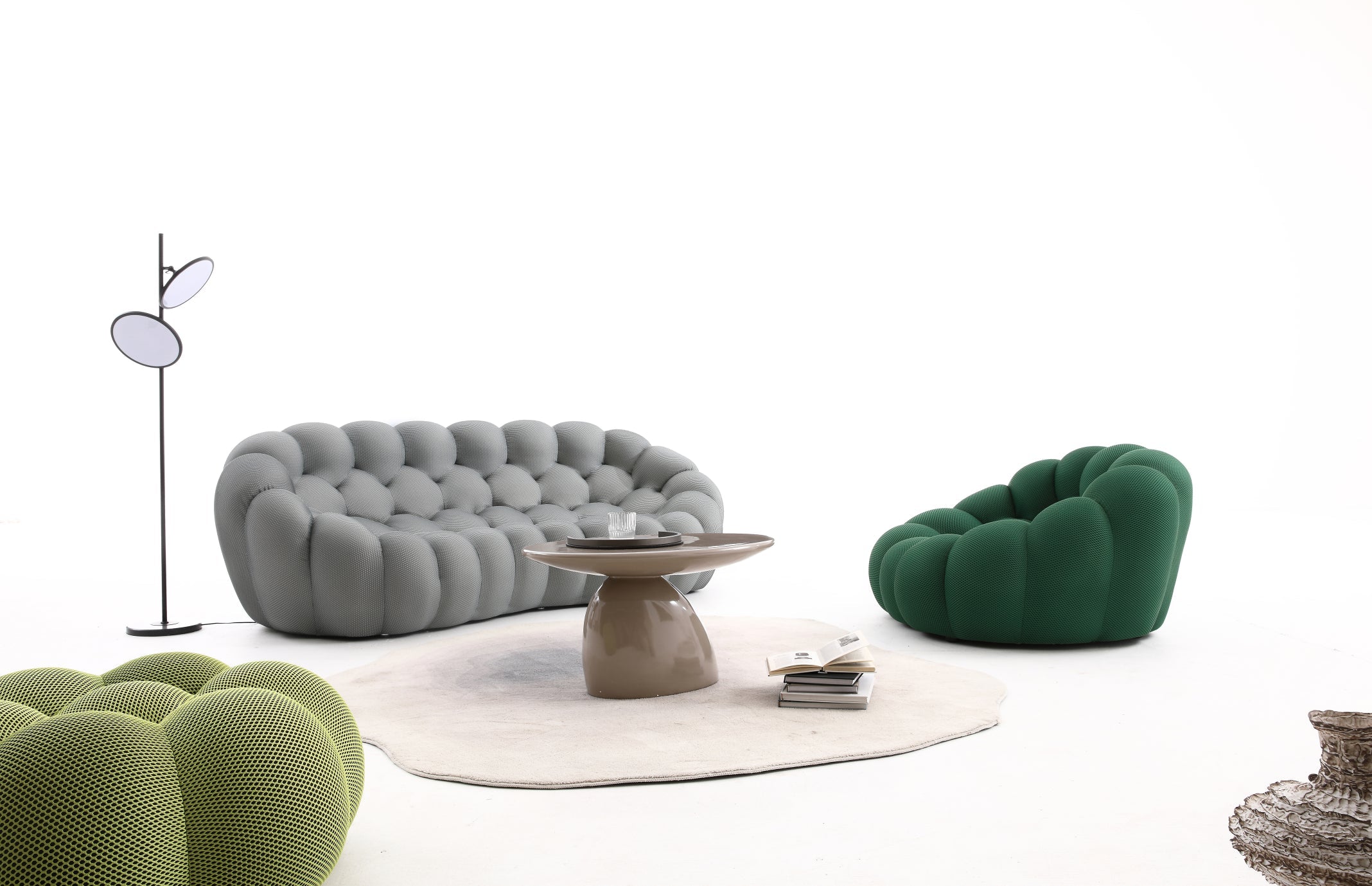 Bubble Three Seater Sofa Interior Moderna   