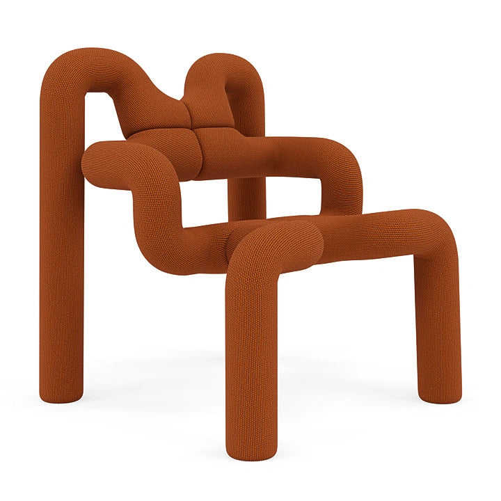 Ekstrem Chair Chair Interior Moderna Rust Orange