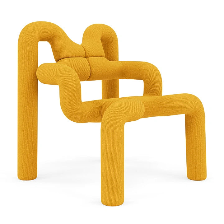 Ekstrem Chair Chair Interior Moderna Lemon Yellow