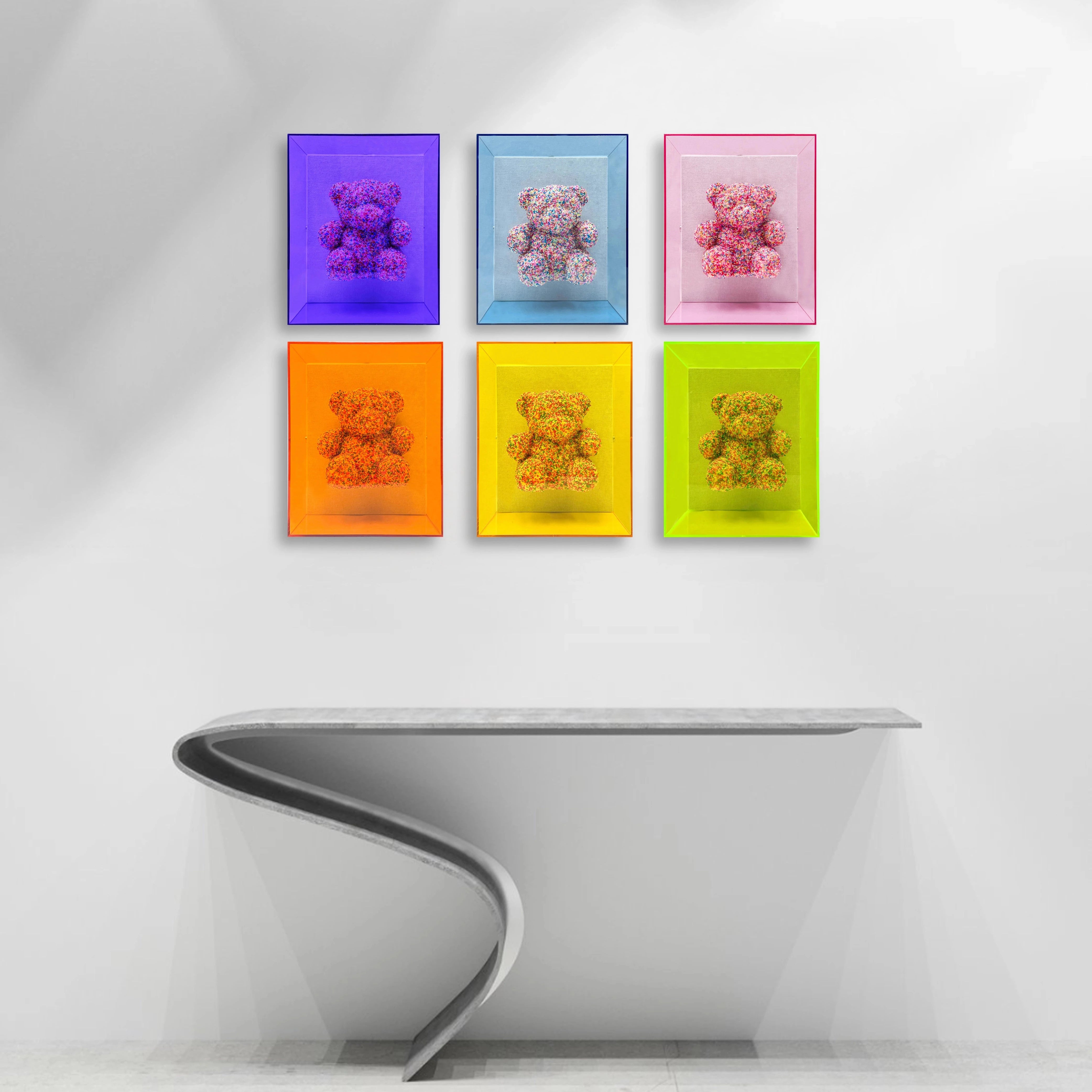 Sprinkle Gummy Bear Wall Art Wall Art Interior Moderna