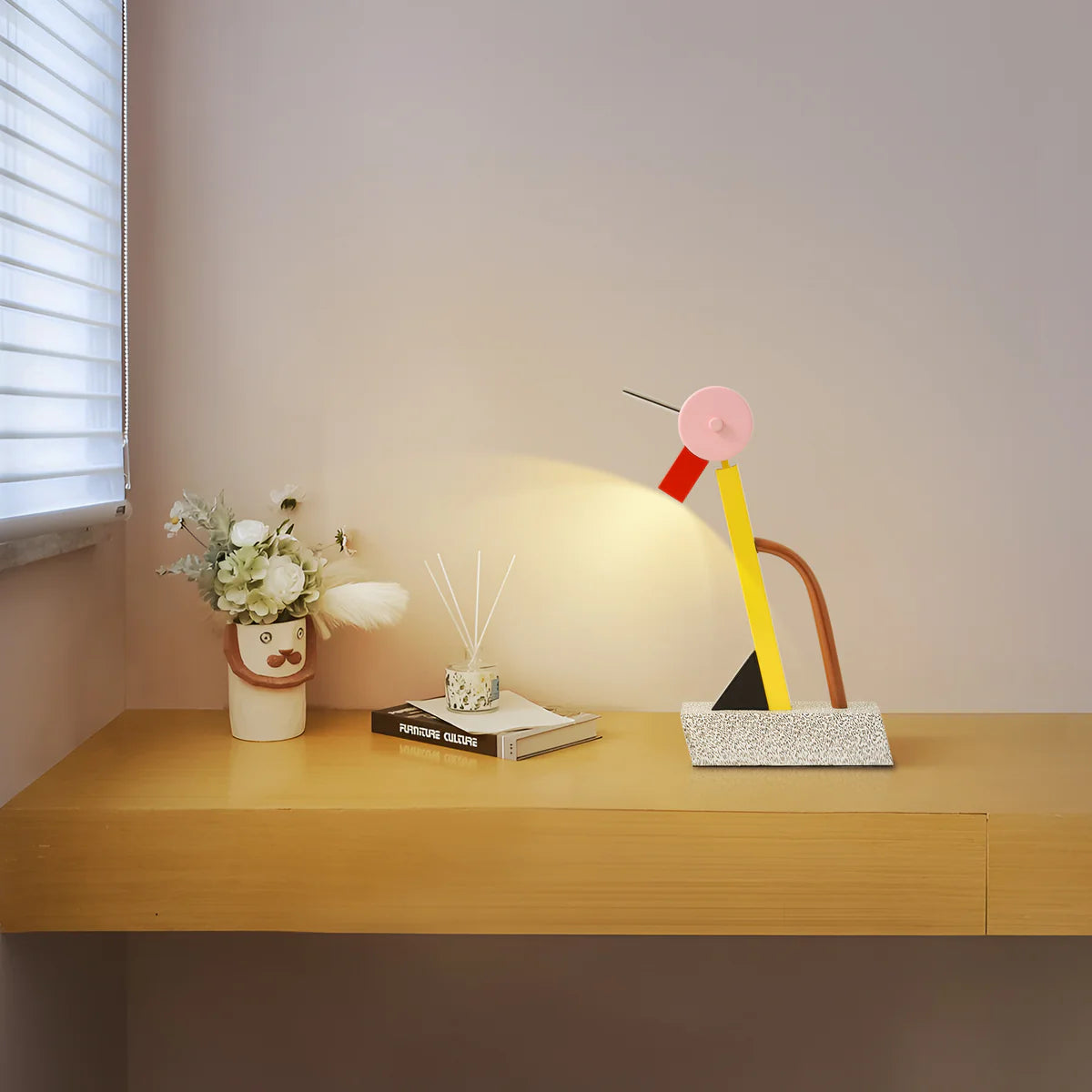 Ettore Sottsass Tahiti Table Lamp Lamp Interior Moderna