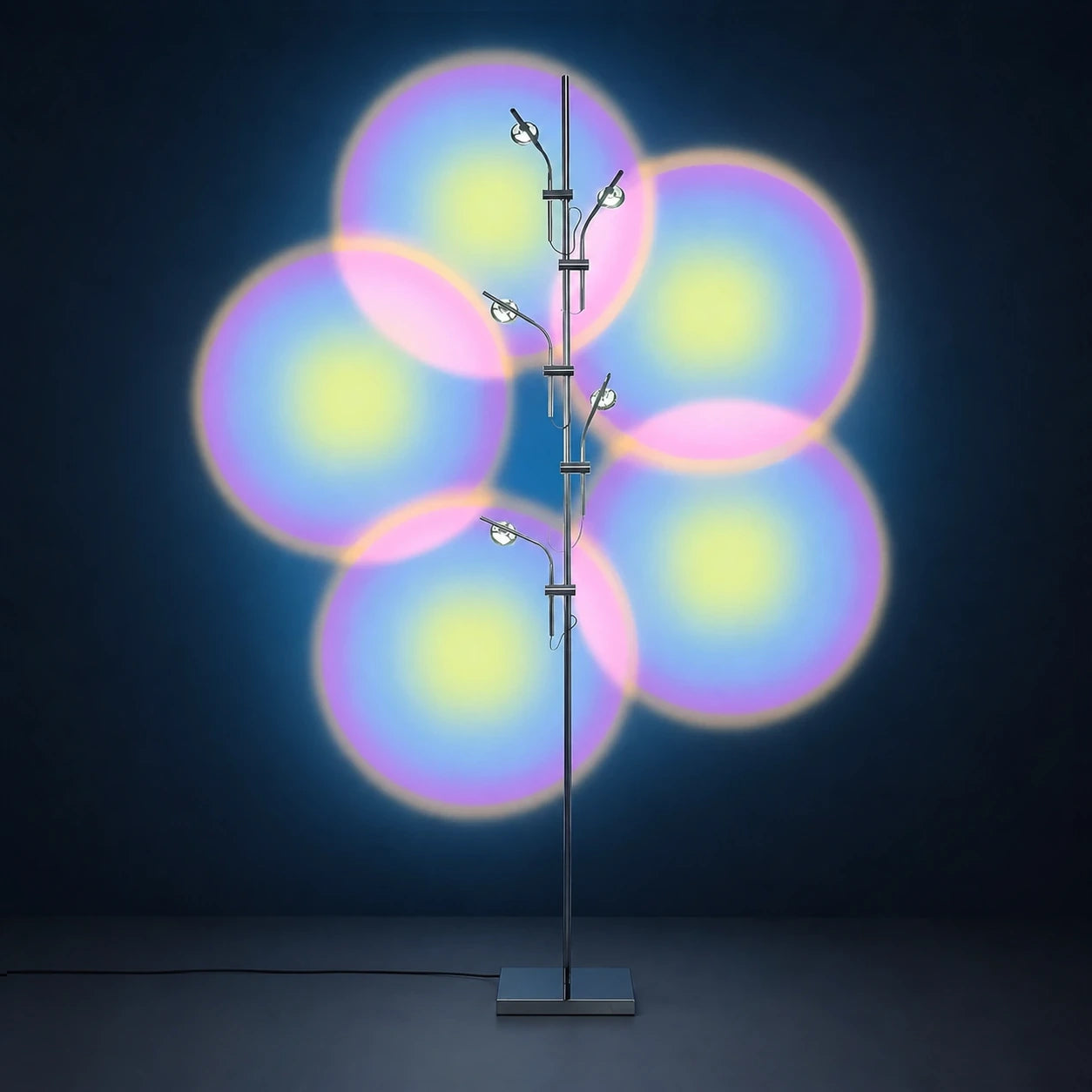 Luciola Floor Lamp Lamp Interior Moderna Blue Orb New